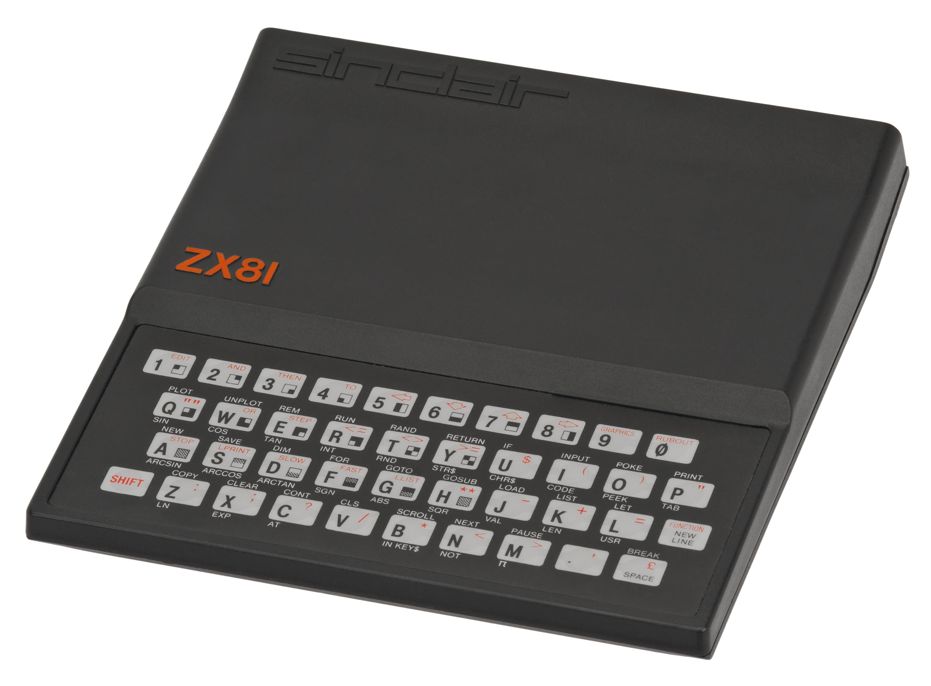 alphabet, black color, zx81, technology, sinclair, cut out, black, white background, toy, computer, keyboard, calculator, electronics industry, finance, HD Wallpaper