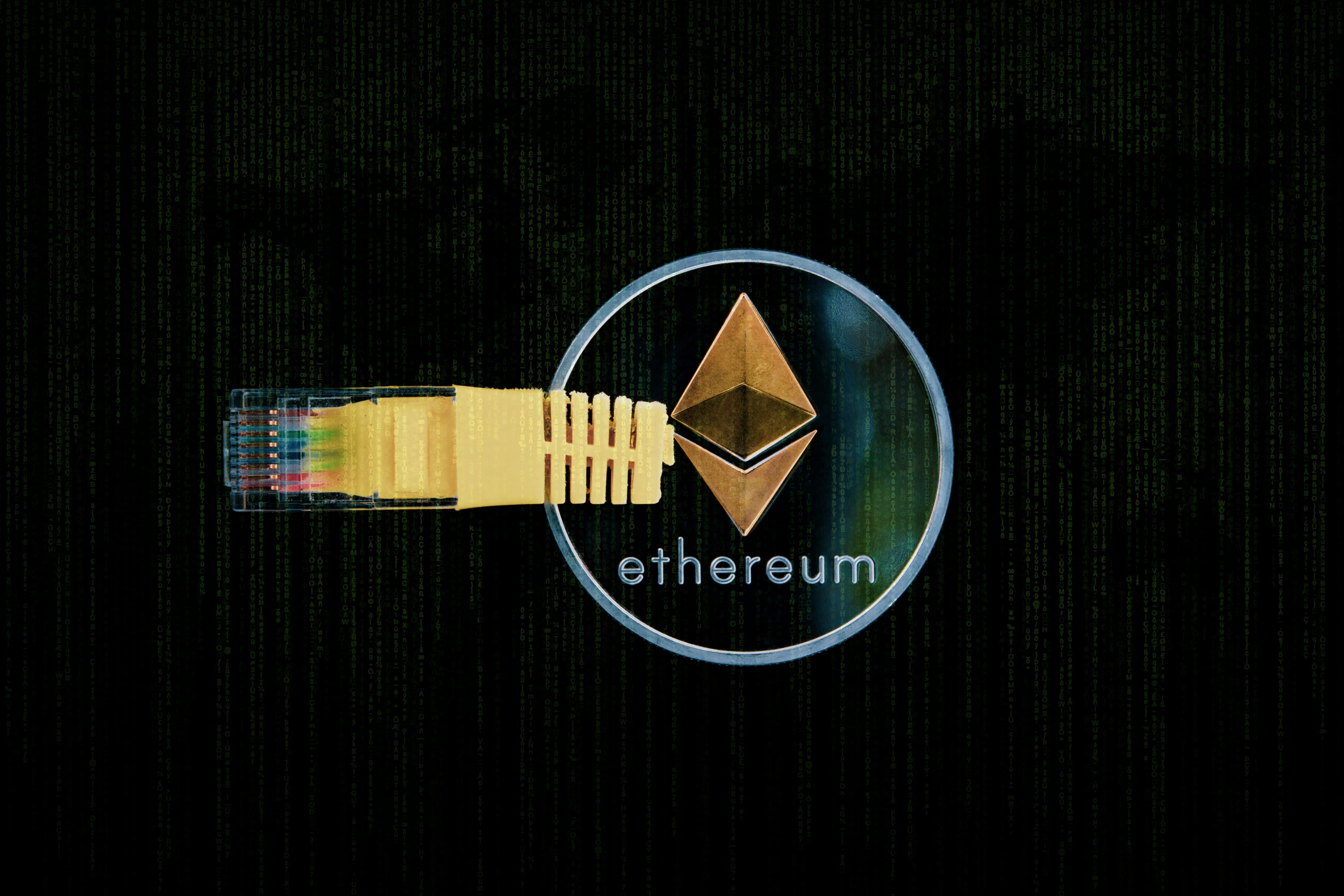 blockchain, design, no people, decentralization, ethernet, decentralized, studio shot, investment, sign, ledger, concept, indoors, pattern, connection, HD Wallpaper