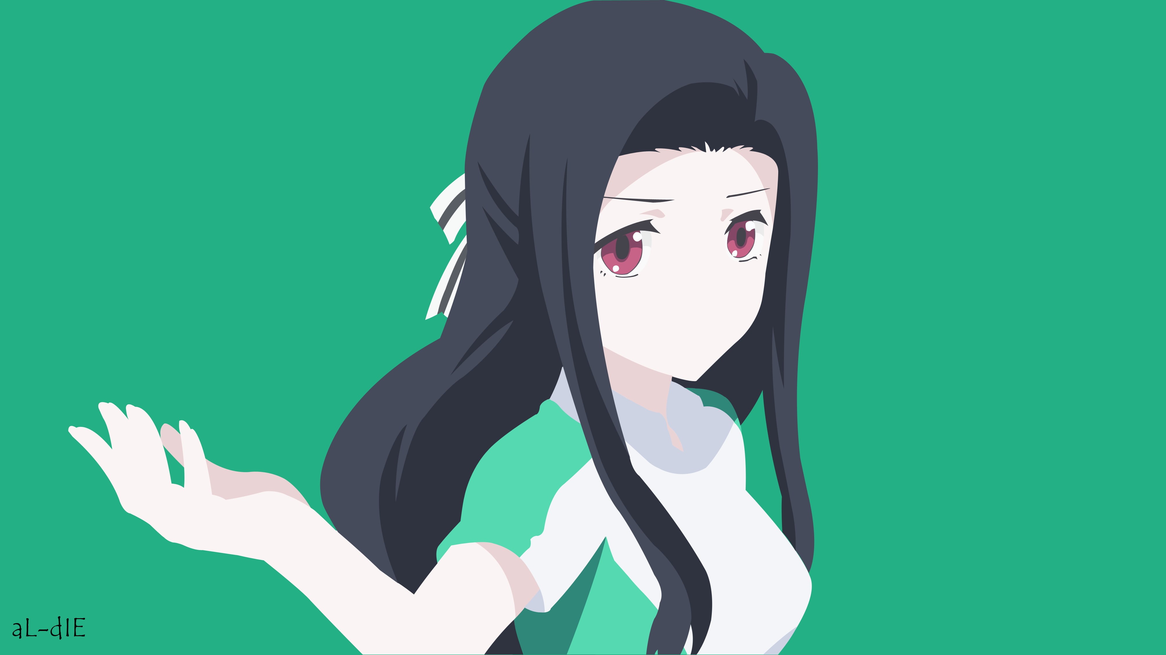 anime girls, Mahouka Koukou no Rettousei, 4K, Saegusa Mayumi, HD Wallpaper