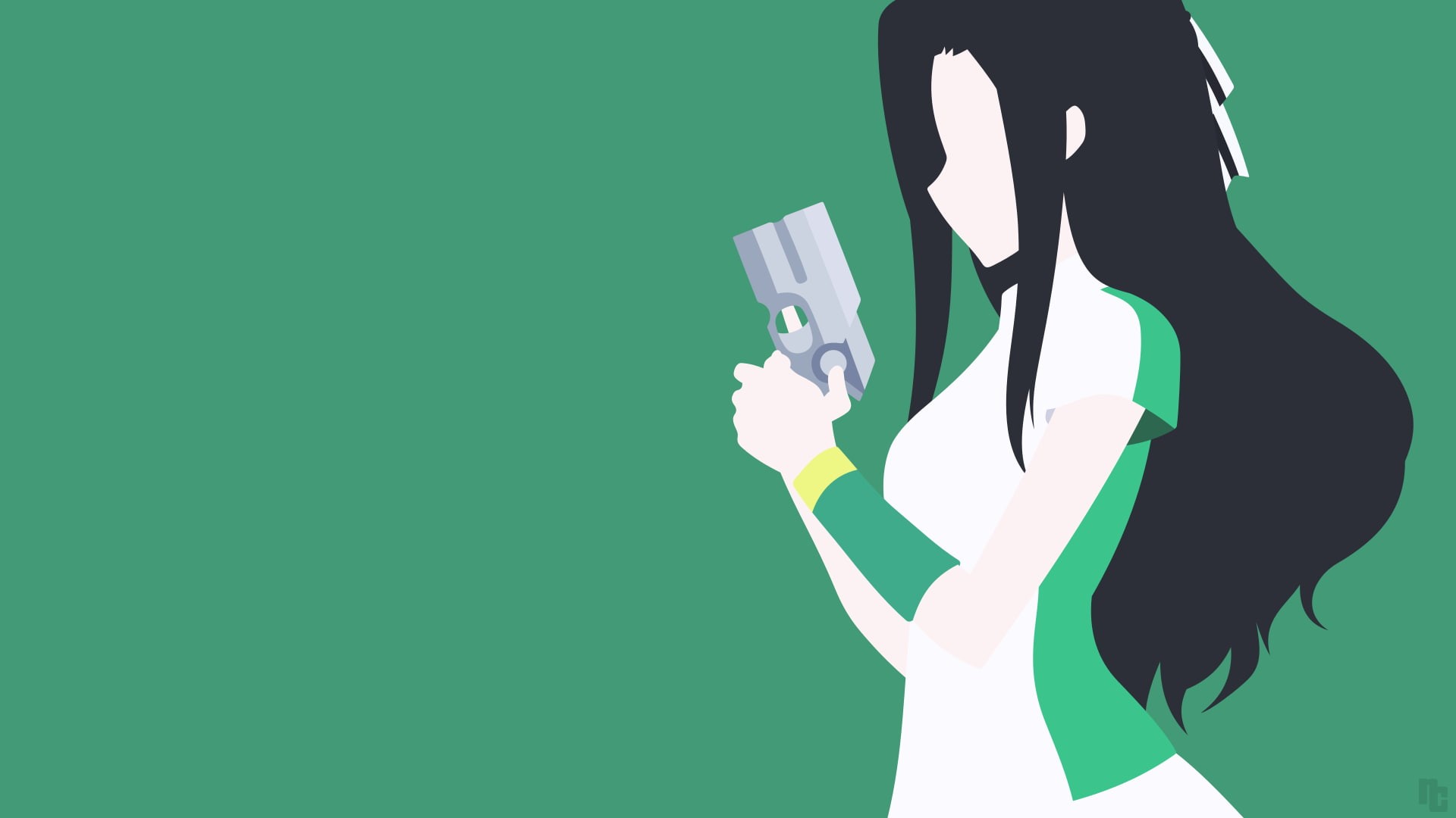 Saegusa Mayumi, 1080P, minimalism, Mahouka Koukou no Rettousei, anime girls, HD Wallpaper