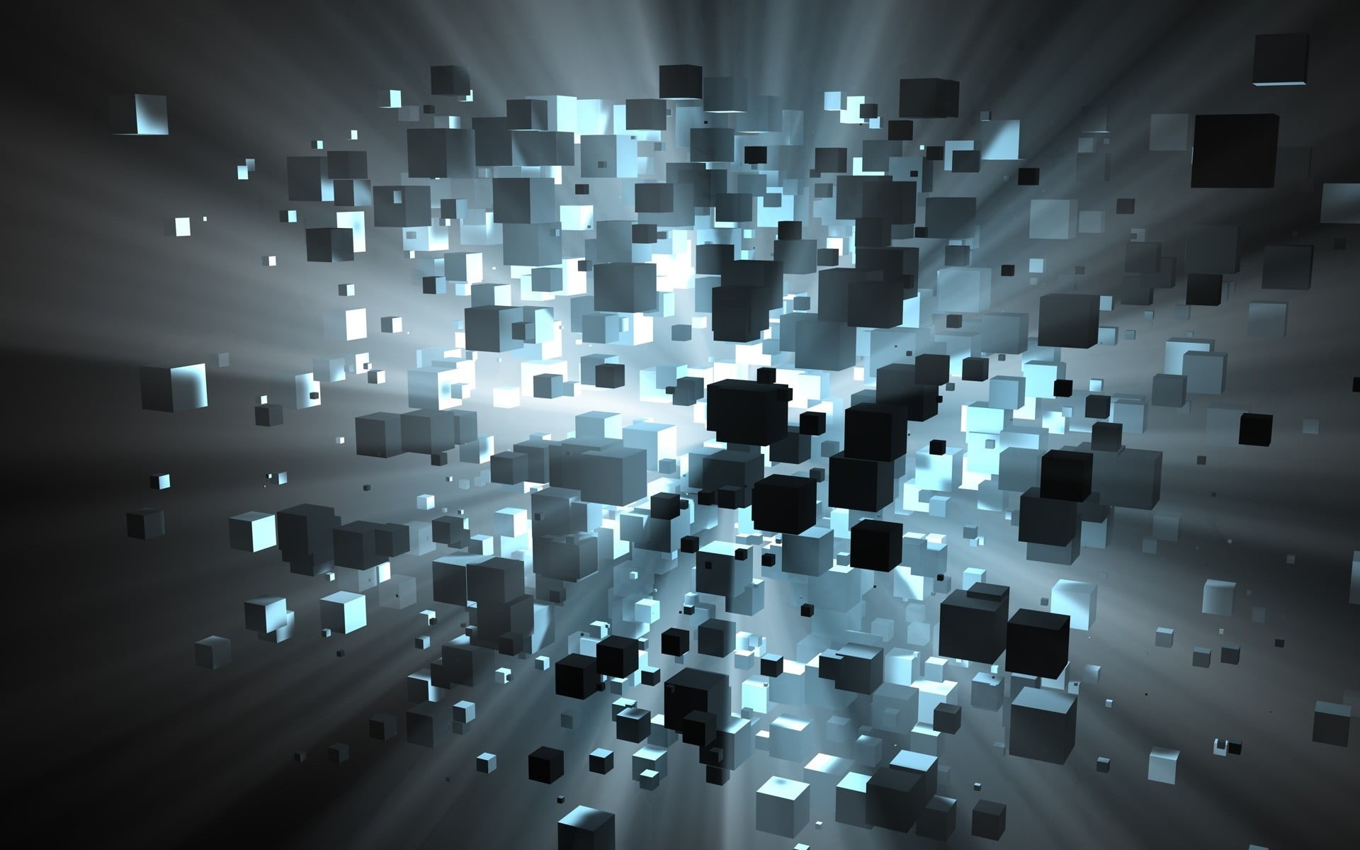 white color, connection, pattern, high angle view, geometry, abstract, arrangement, jigsaw puzzle, indoors, cube, solution, studio shot, gray, HD Wallpaper