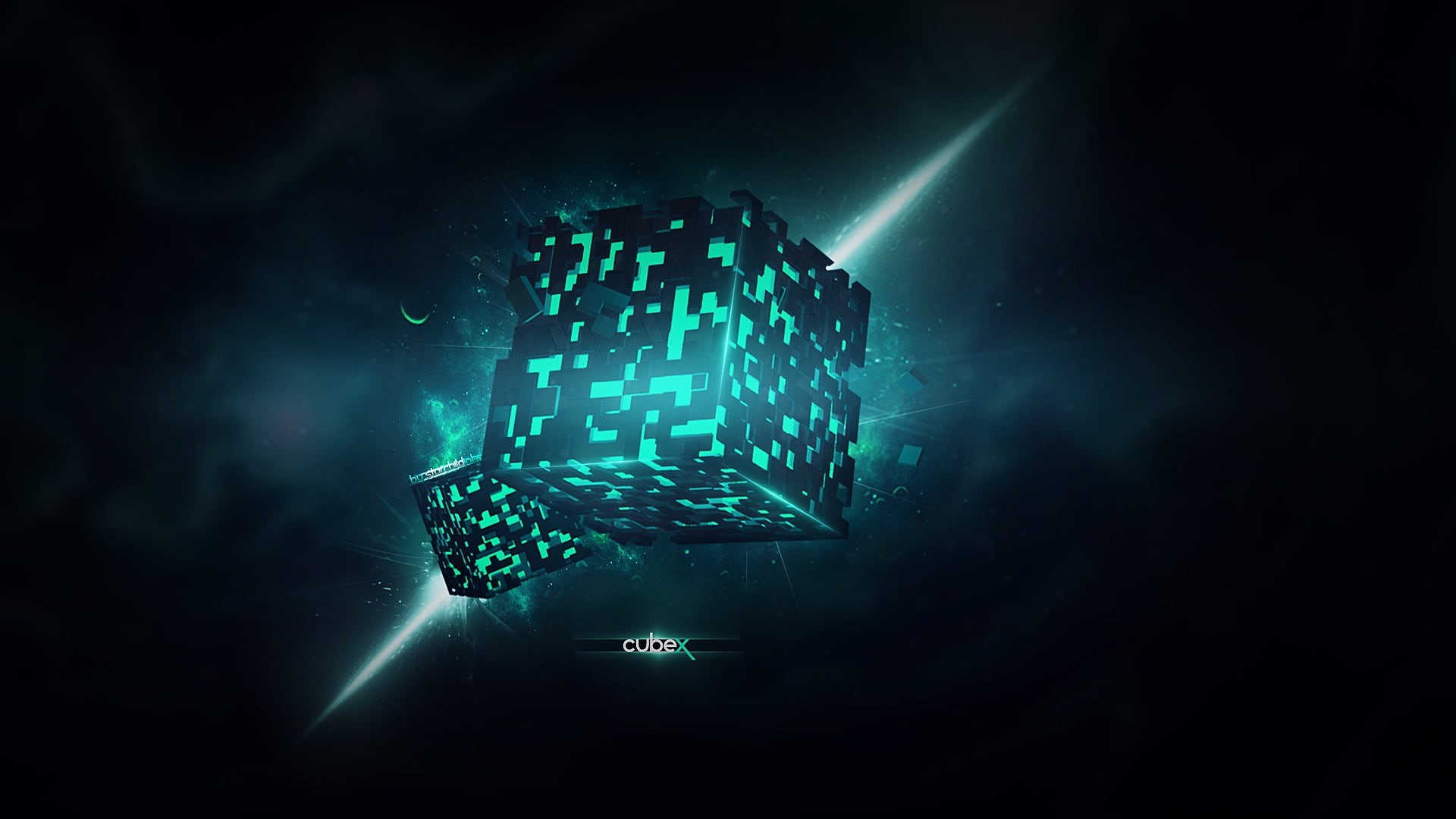 black, green, d, nature, event, illuminated, technology, performance, futuristic, blue, no people, stage, video games, dark, lighting equipment, copy space, HD Wallpaper