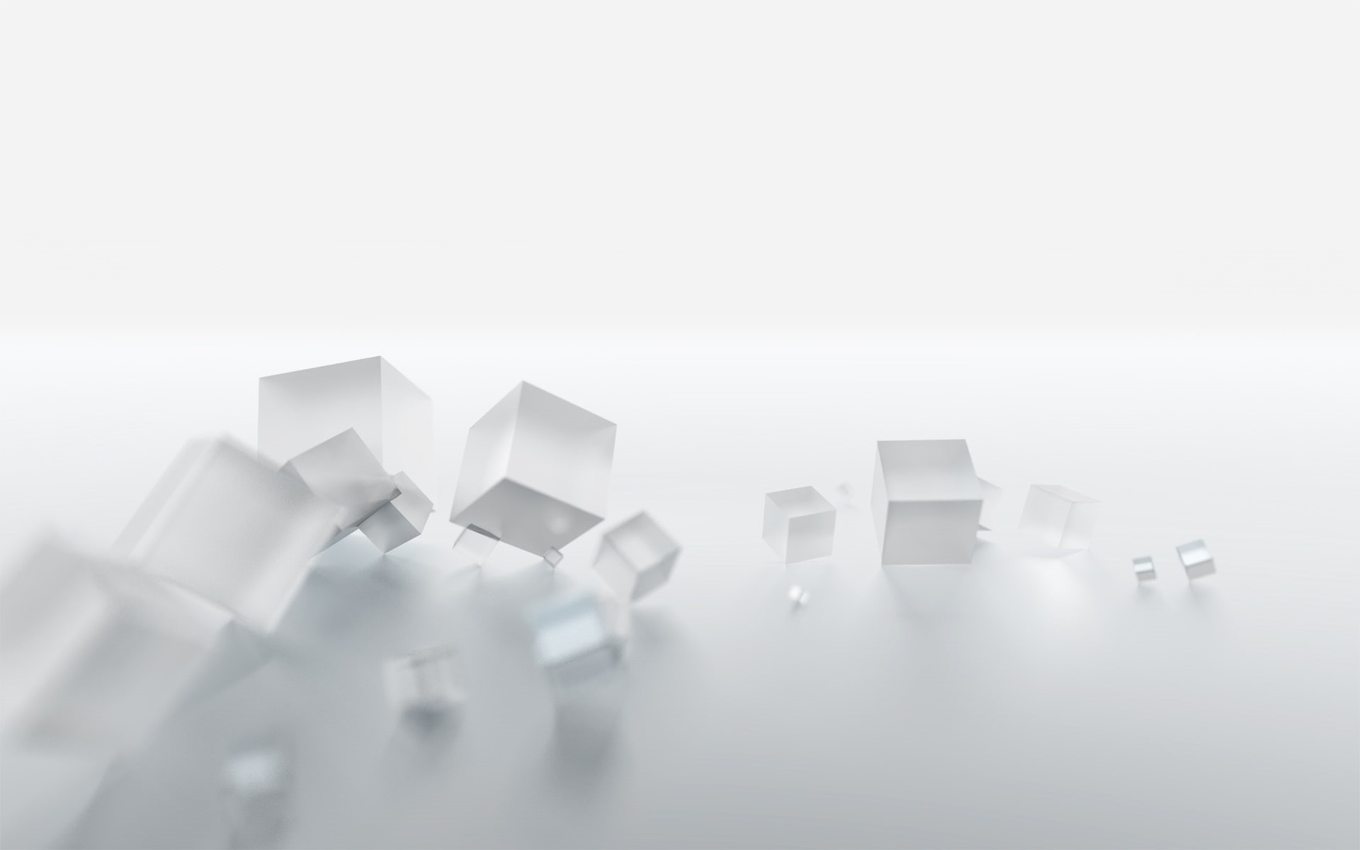 digital/artwork, box, hd, 1080P, cube, gray, grey, abstract, HD Wallpaper