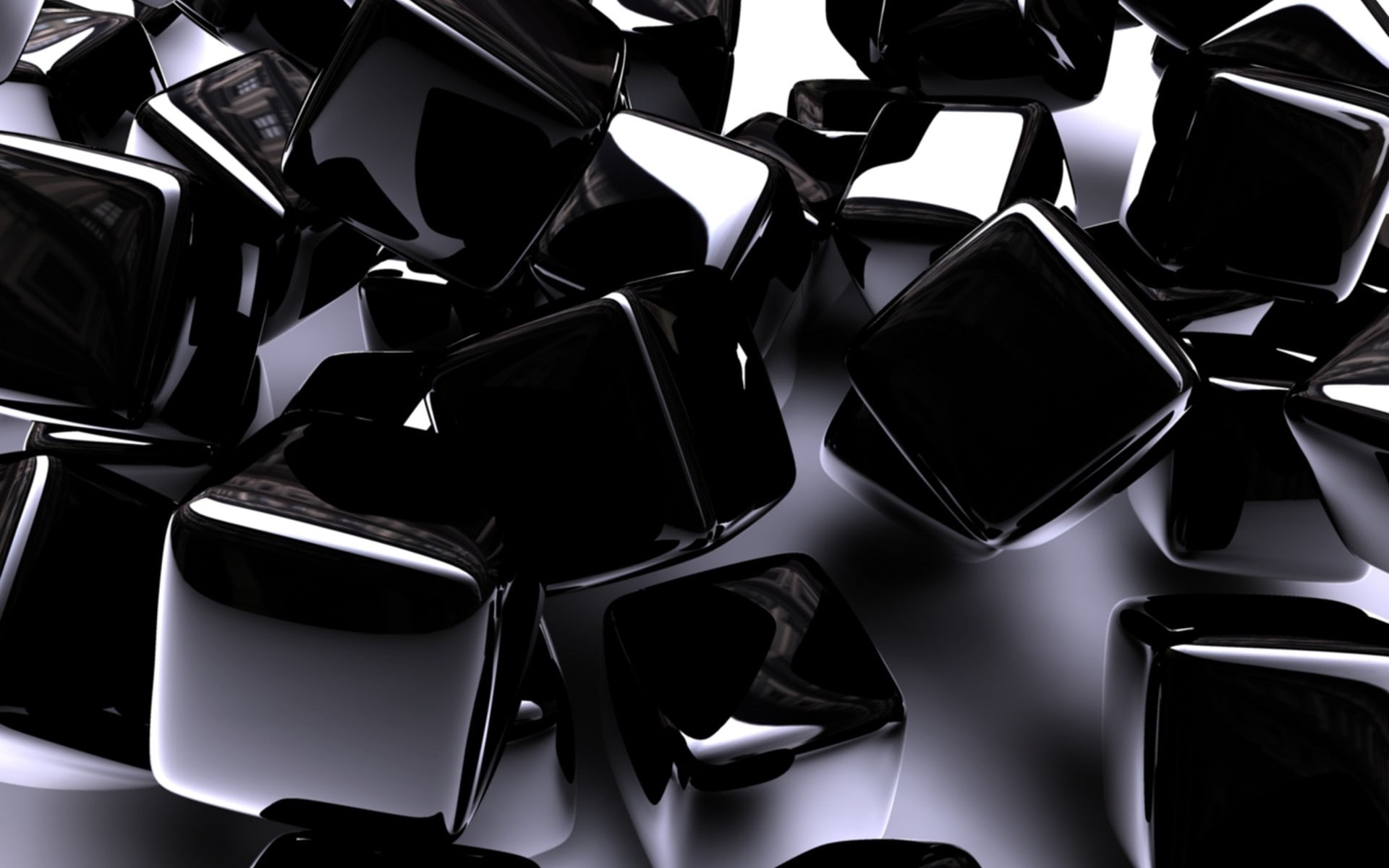 shiny, sunlight, 1080P, reflection, large group of objects, high angle view, full frame, digital, indoors, shape, backgrounds, close-up, cube, shine, still life, HD Wallpaper