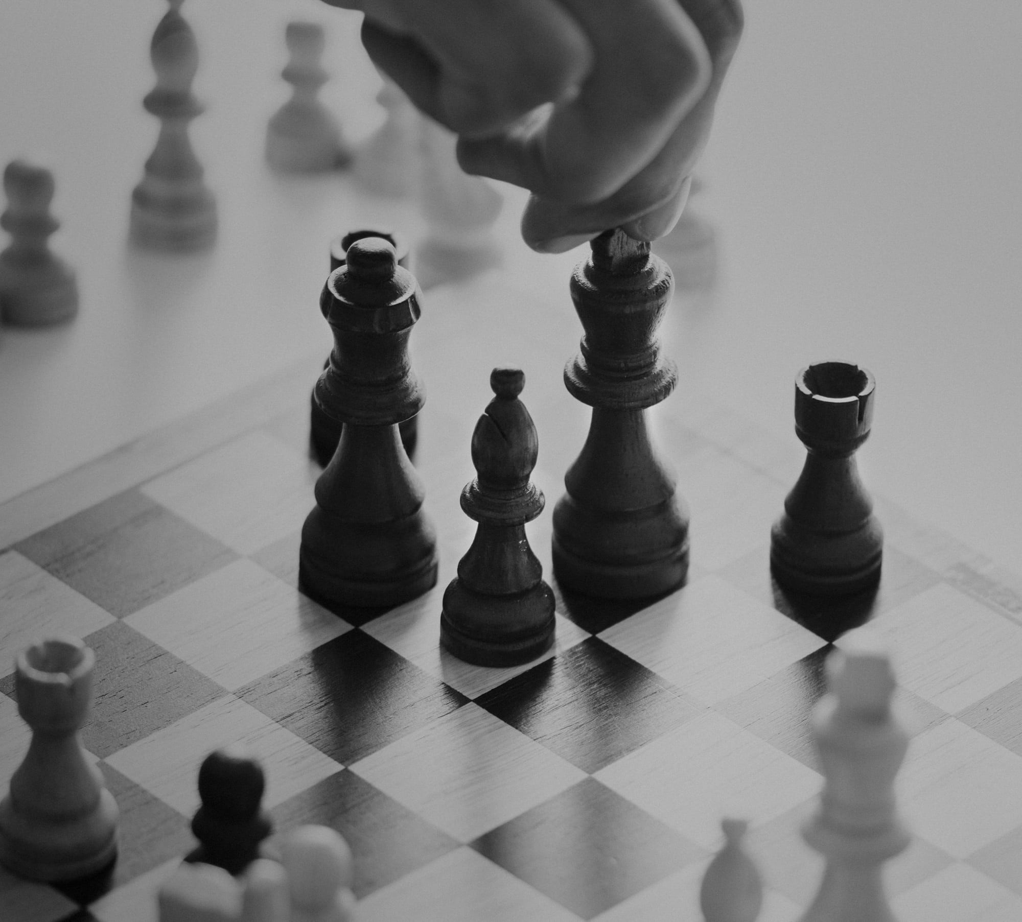 planning, mind game, challenge, success, black and white, gray scale, german, knight - chess piece, isolated on white, caucasian, business strategy, performance, HD Wallpaper