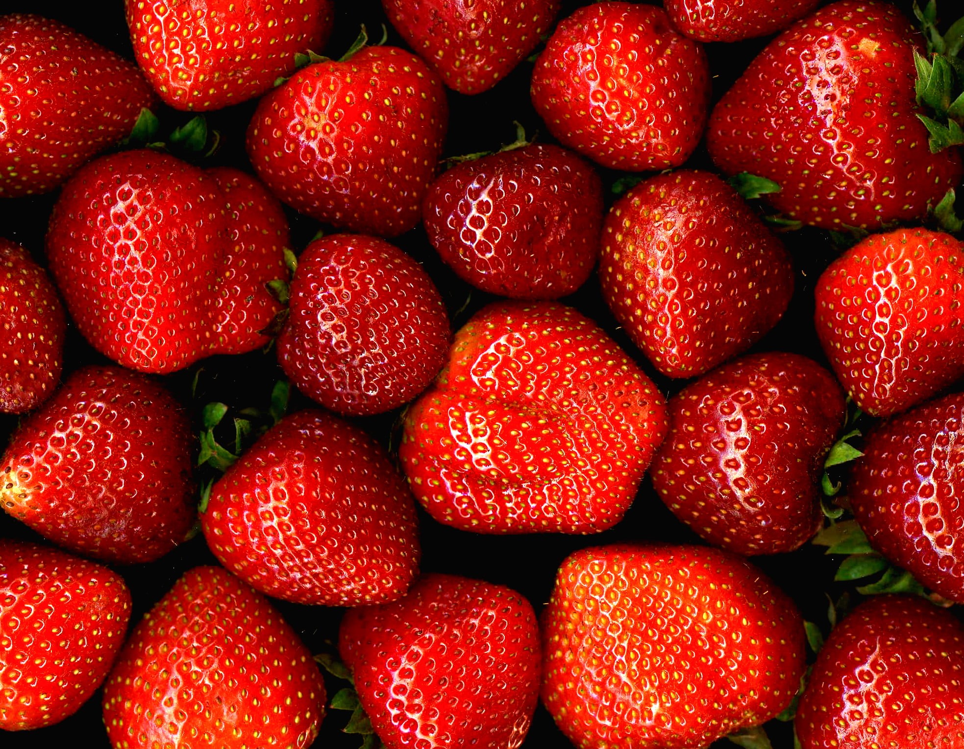 gourmet, strawberries, freshness, 1080P, backgrounds, scan, strawberry, food, ripe, fruit, red, organic, HD Wallpaper