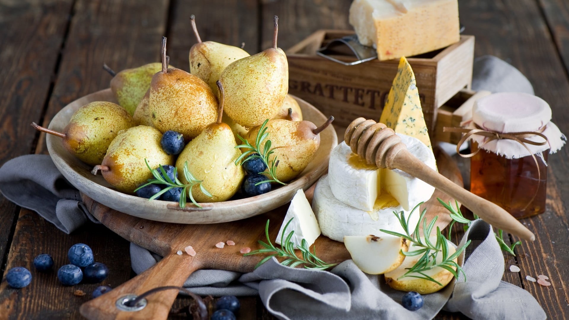 sweet, gourmet, vegetable, pear, table, healthy, healthy eating, eat, still life, organic, large group of objects, breakfast, cook, dish, wood - material, HD Wallpaper