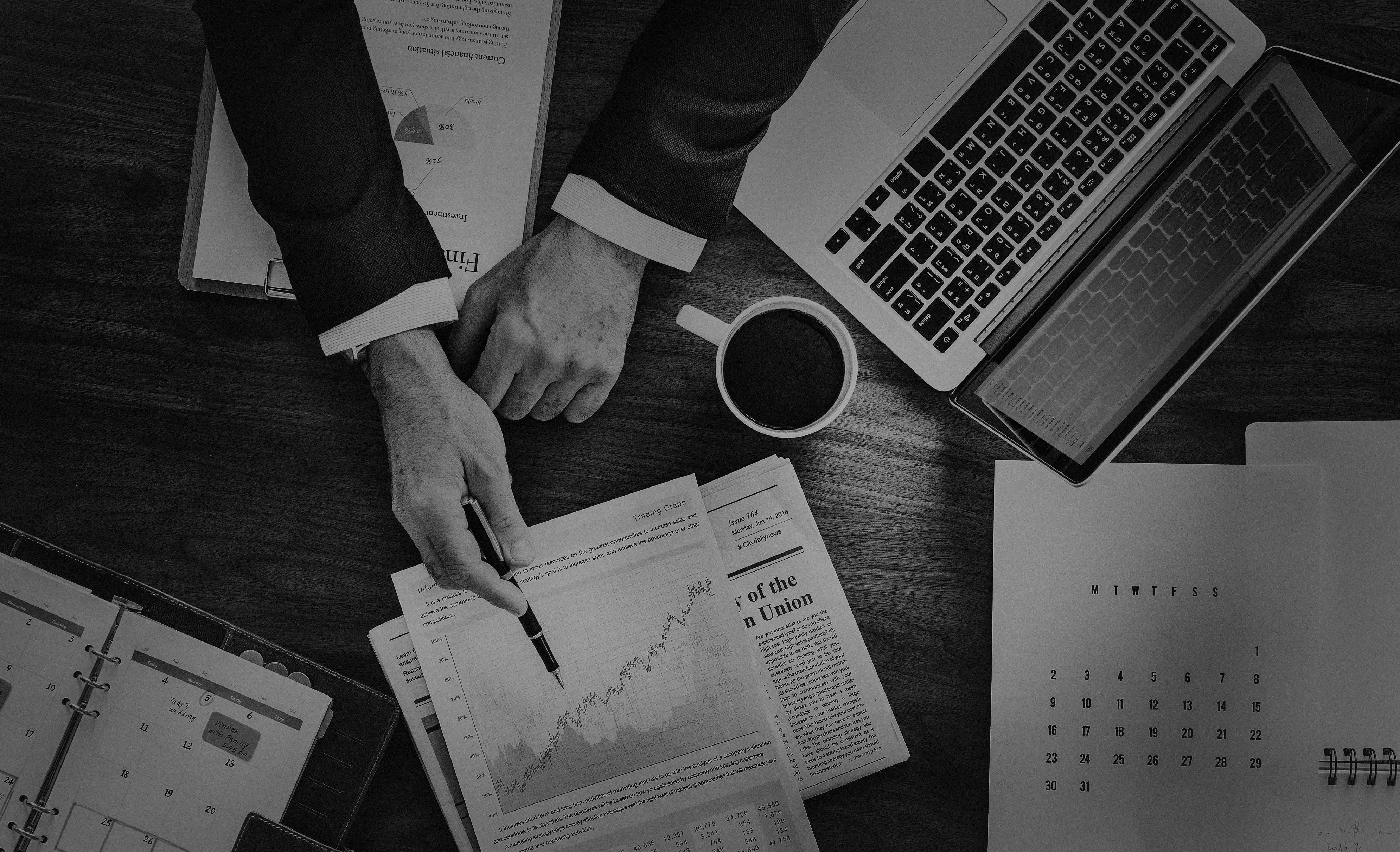 4K, analytics, data analysis, entrepreneur, analysis, company, expansion, adult, desk, caucasian, technology, real people, development, hand, laptop, action plan, HD Wallpaper