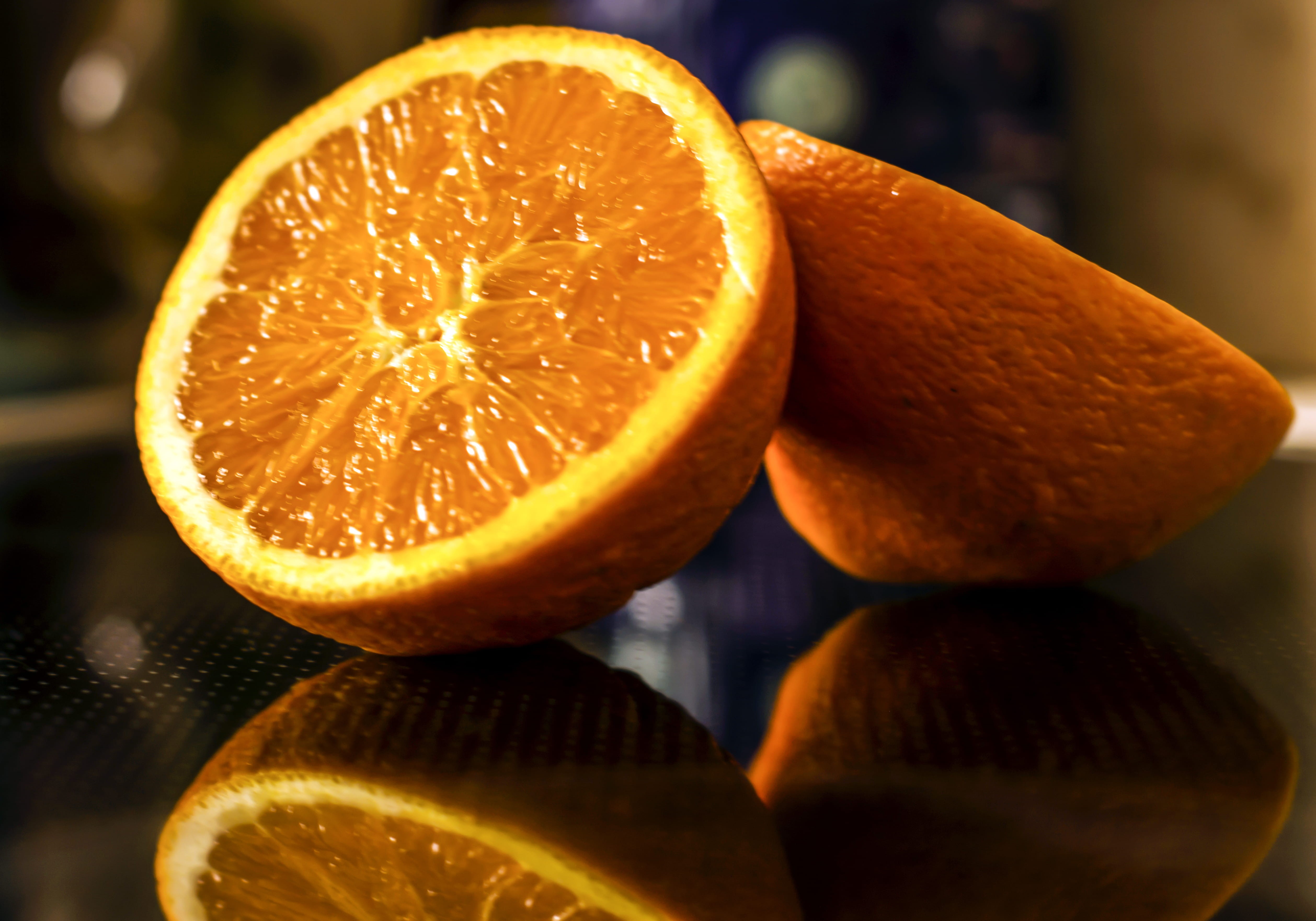no People, food, slice, Sliced, citrus Fruit, close-up, still life, food And Drink, freshness, group of objects, orange, ripe, healthy Eating, juicy, wellbeing, HD Wallpaper