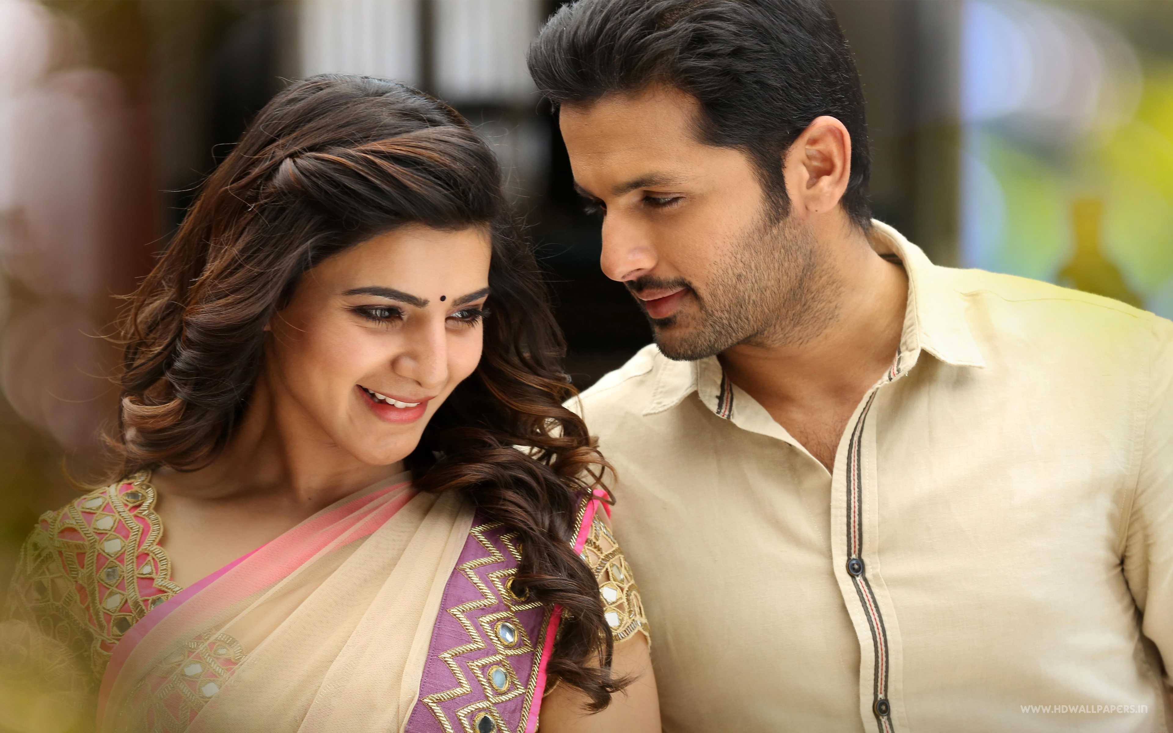 4K, Nithin, k, aa, Samantha, HD Wallpaper