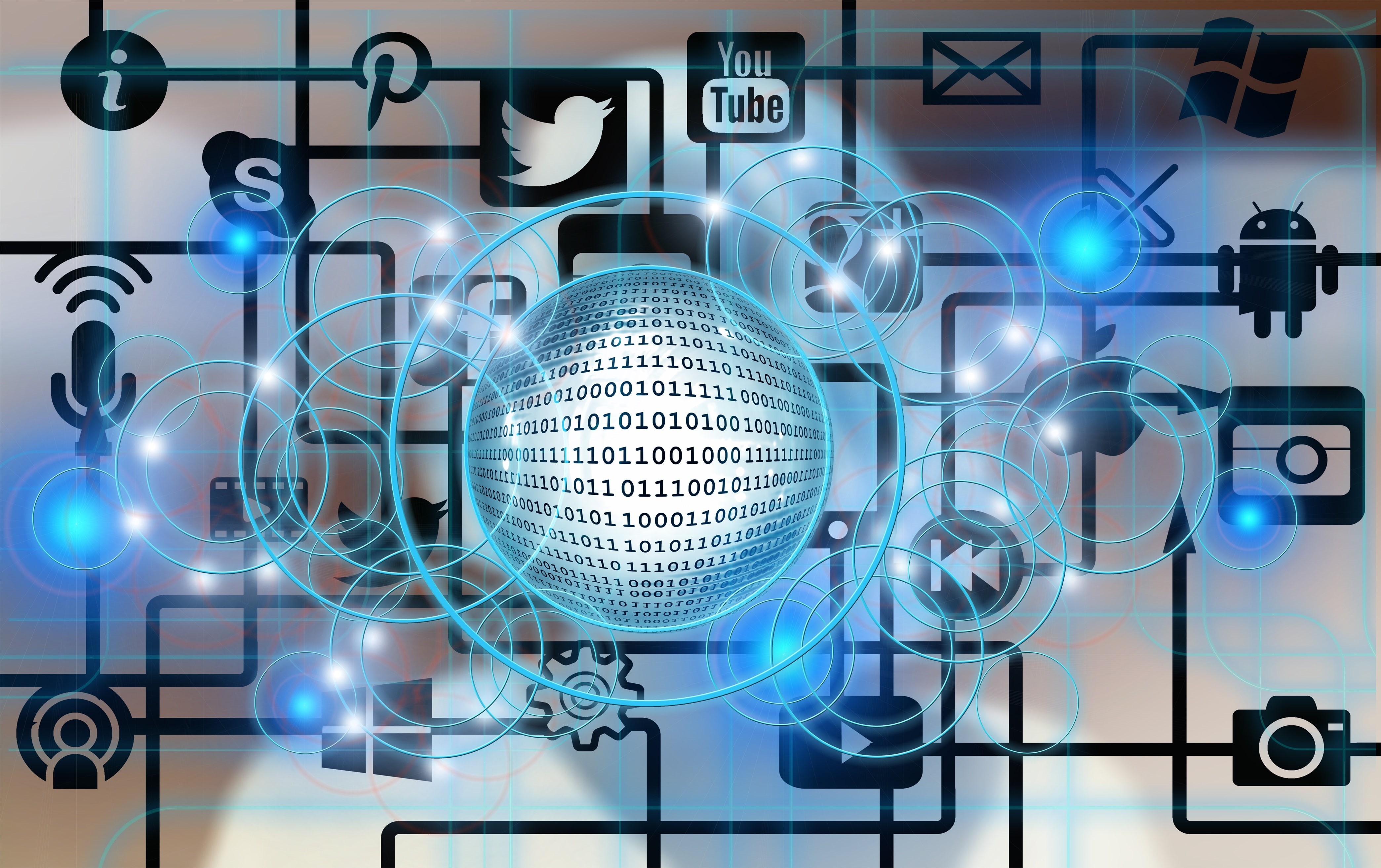 Social Media, Internet, 4K, Technology, HD Wallpaper