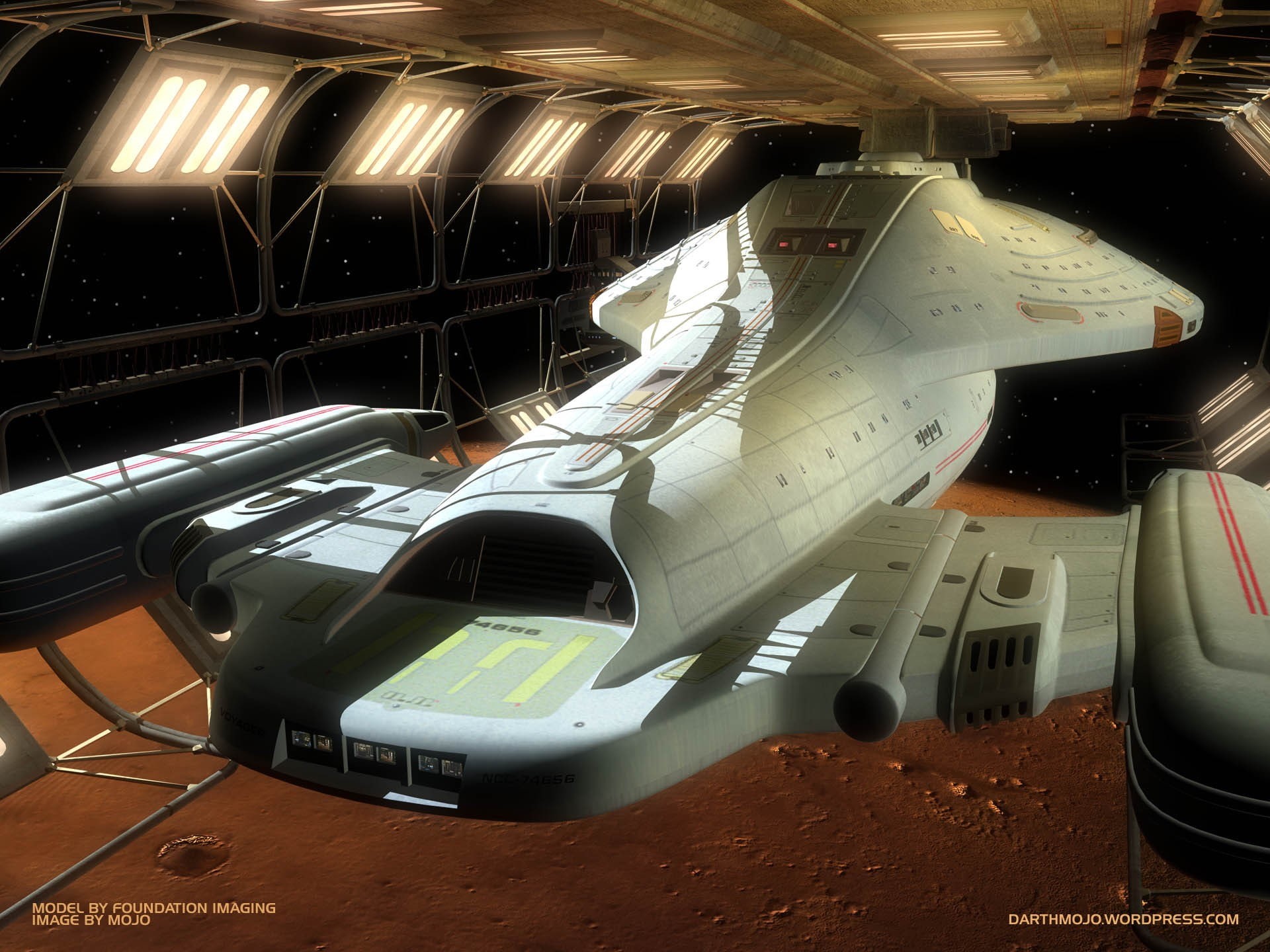 USS Voyager, Star Trek, 1080P, Star Trek: Voyager, HD Wallpaper