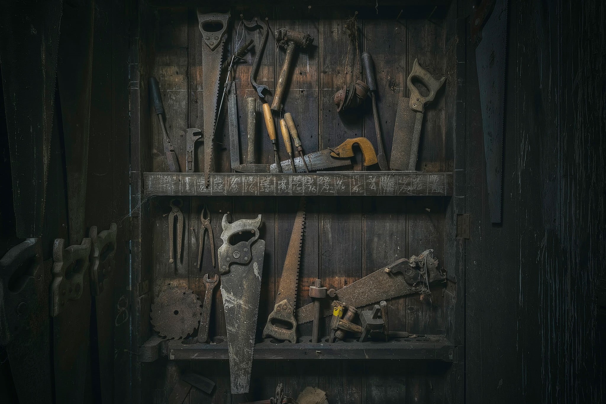 built structure, human representation, variation, choice, representation, day, lot, architecture, abandoned, no people, old, tool, brown, art and craft, HD Wallpaper