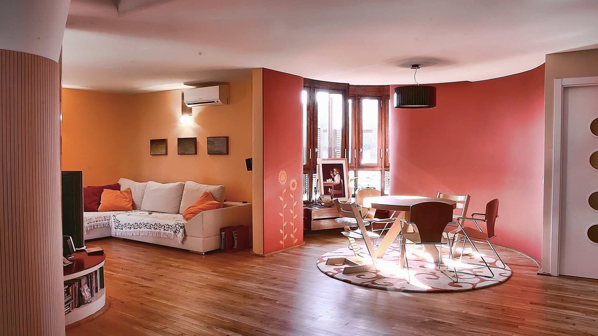 domestic, decoration, lamp, domestic room, wall, chair, floor, 1080P, home improvement, light, counter, fireplace, flooring, real, window, no people, architecture, HD Wallpaper