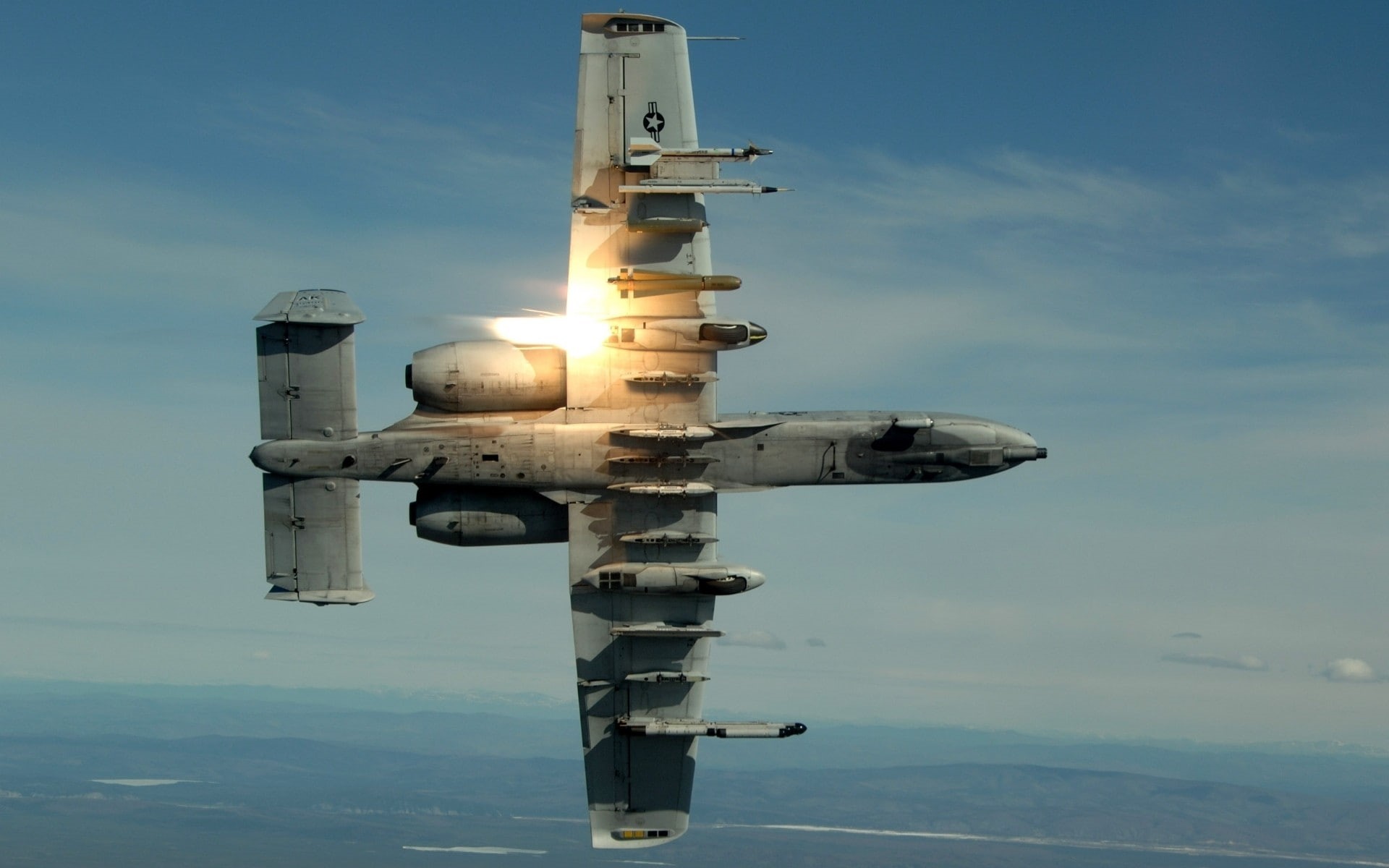 aircraft, military, 1080P, A10, Fairchild Republic A-10 Thunderbolt II, HD Wallpaper
