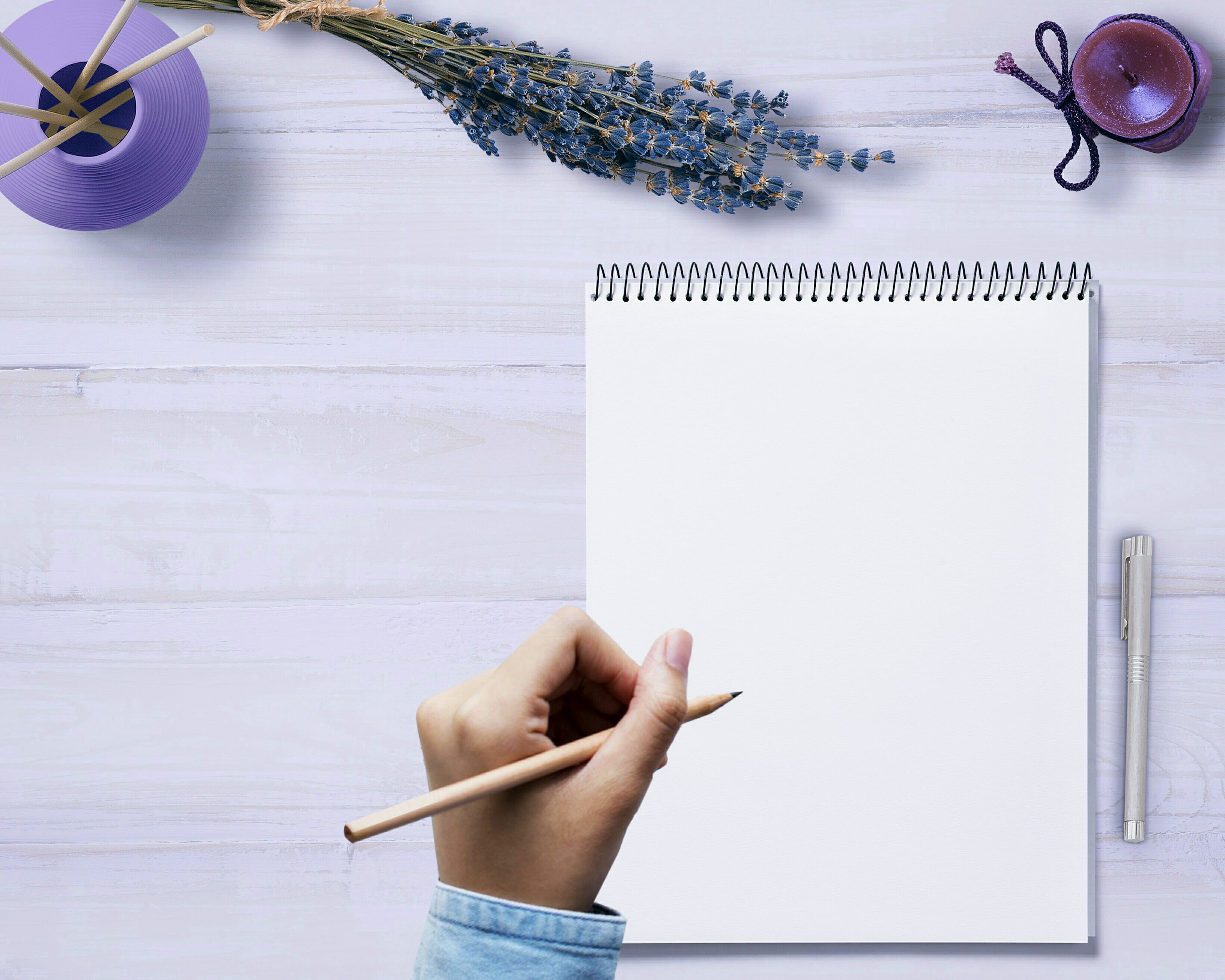 blog, finger, pen, paper, human hand, decoration, 2K, real people, correspondence, empty, table, blank, book, copy space, notepad, high angle view, writing instrument, HD Wallpaper