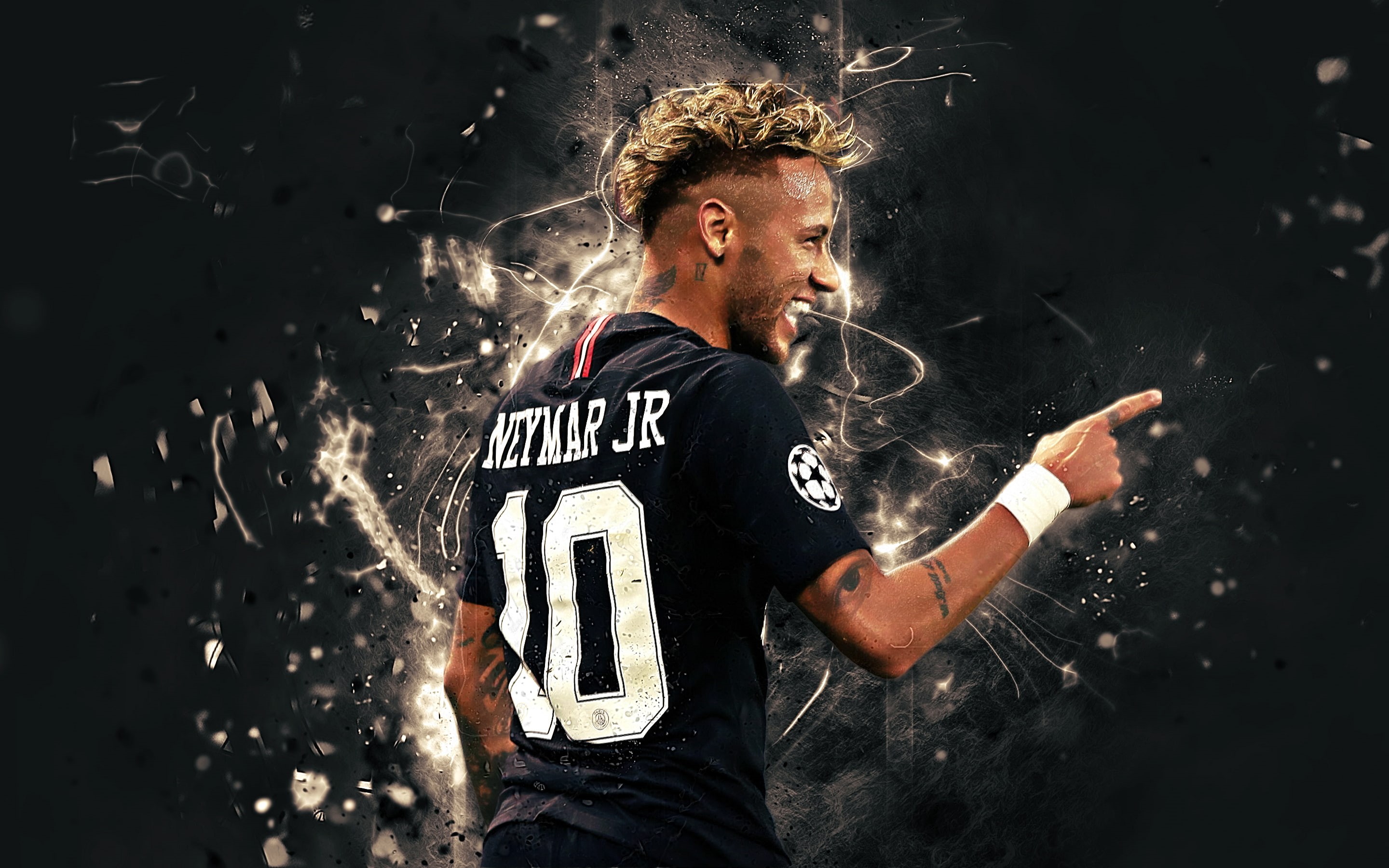 2K, Paris Saint-Germain F.C., Soccer, Neymar, HD Wallpaper