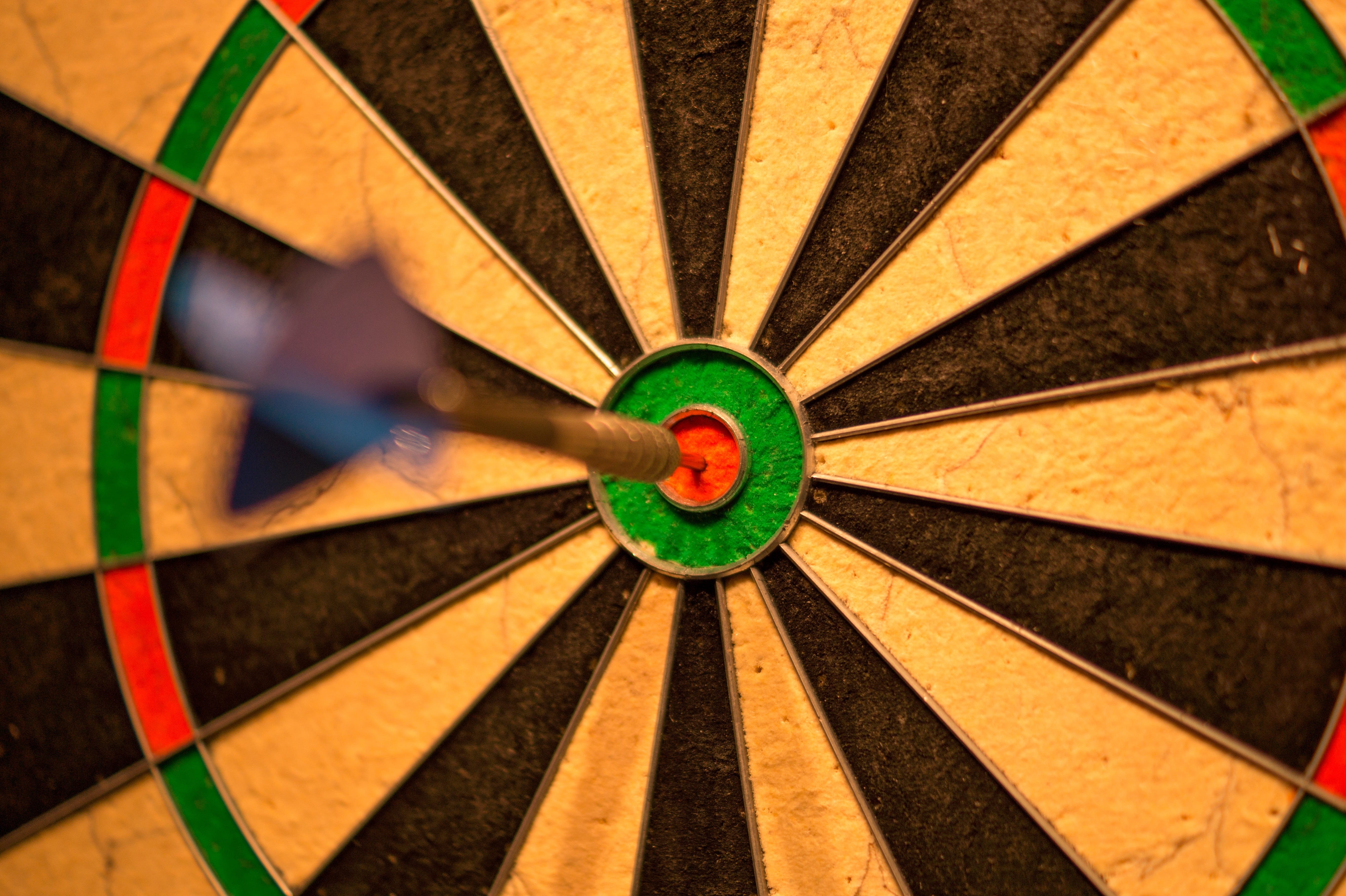 no people, winner, achievement, aim, competition, hitting, winning, Darts, geometric shape, red, success, focus, bullseye, shape, chance, arrow, Game, sports Target, HD Wallpaper