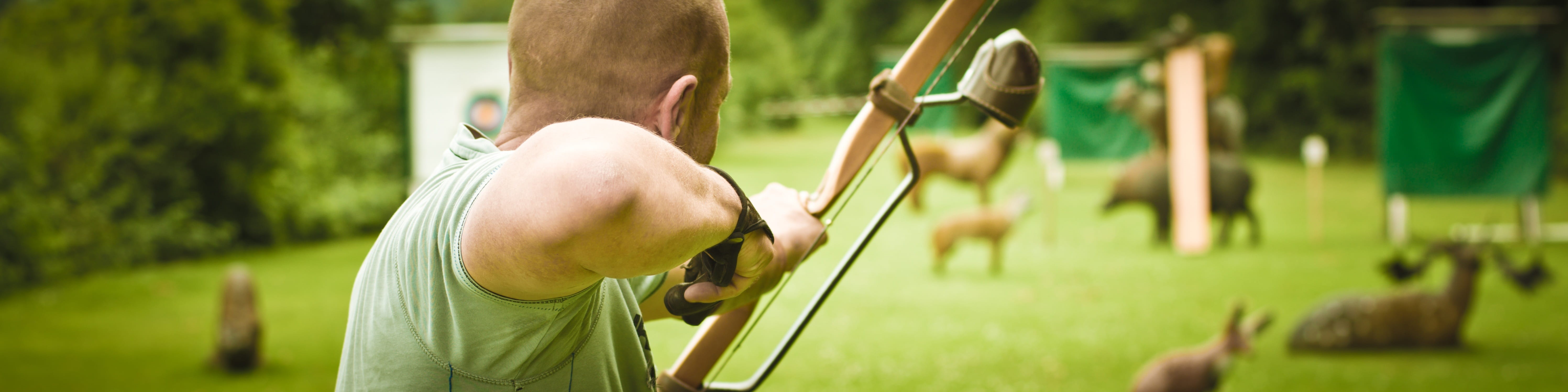 taken, hair, marksmanship, sport, 3d, archery, plant, man, using, one person, hits, objectives, ubsc-flachgau, leisure activity, day, outdoors, aiming, HD Wallpaper