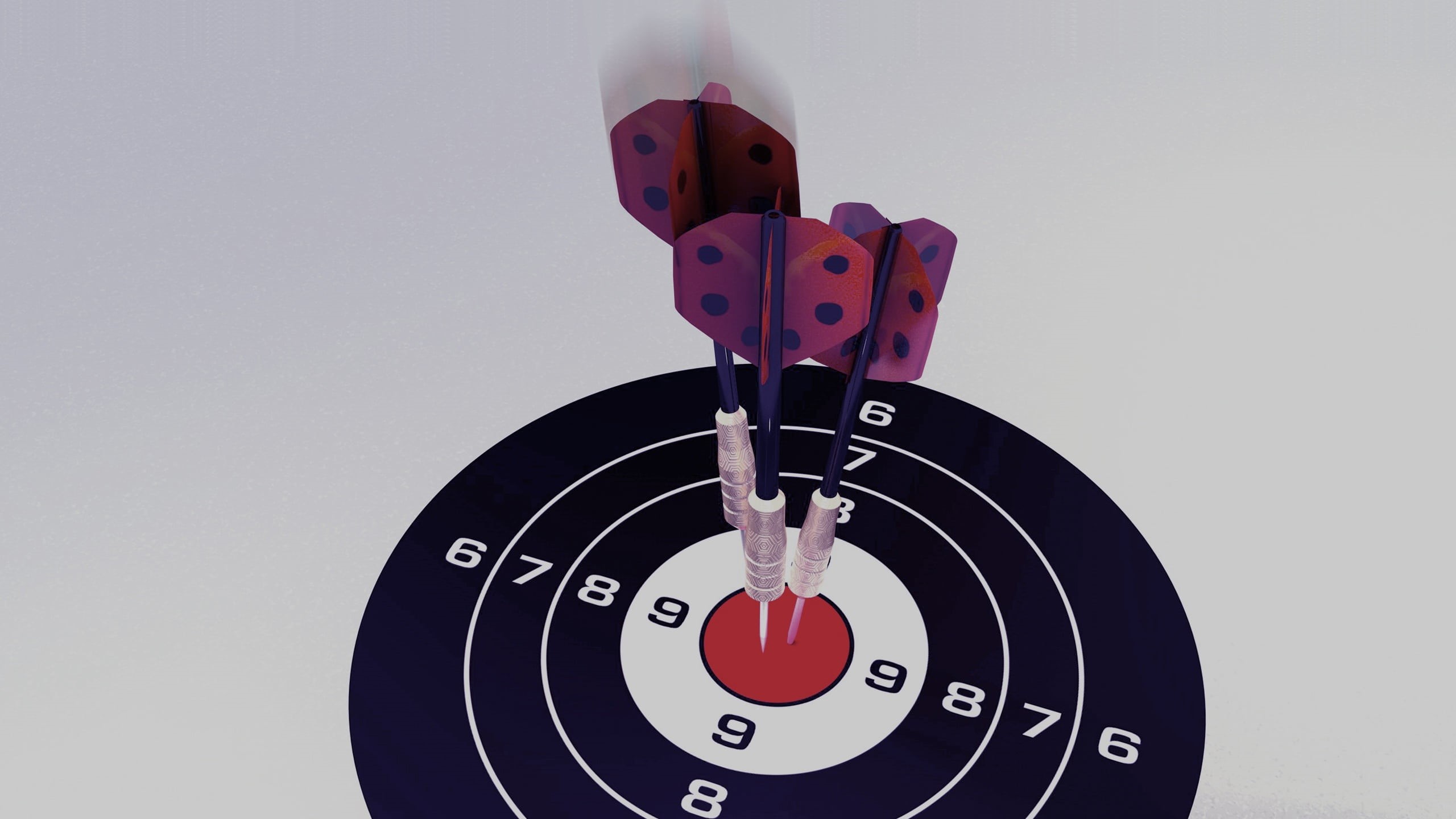 indoors, toy, number, day, darts, white, hitting, studio shot, representation, concentric, pins, leisure activity, dart, bulls eye, middle, record player needle, HD Wallpaper