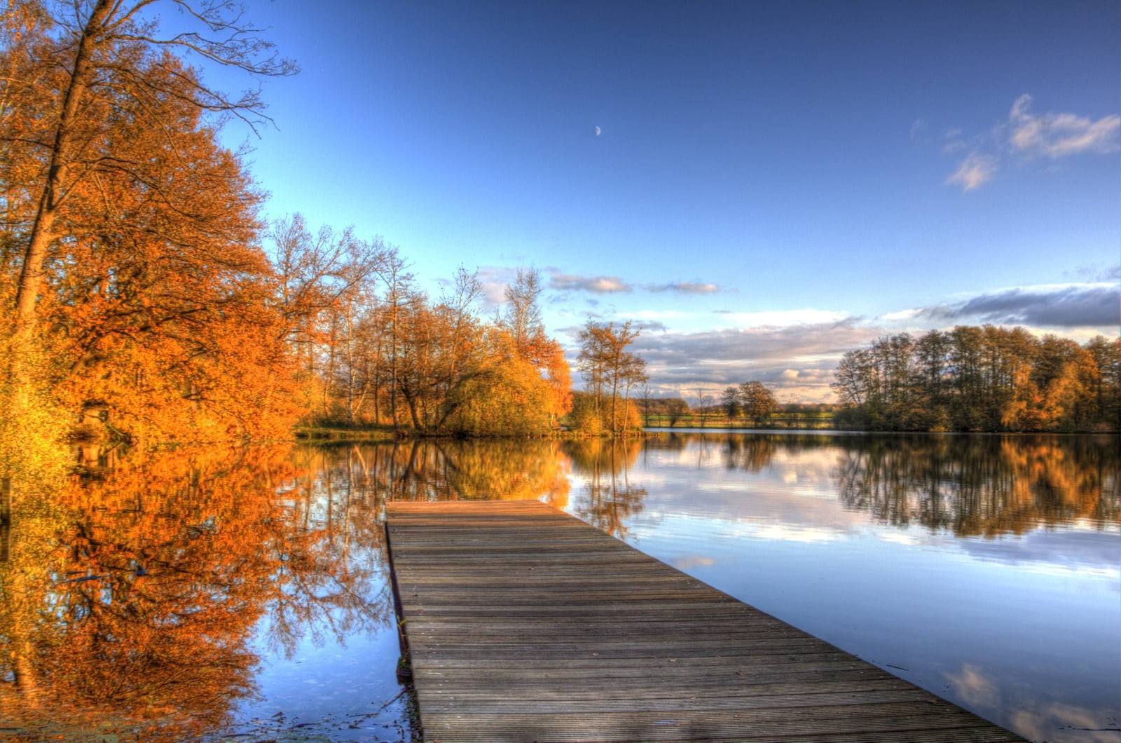 mooreland, Spenge, NRW, Allemagne, OWL, leaf, landscape, forest, Deutschland, Fall, Couche, light, sky, autumn, ciel, Kreis Herford, Autumn Colours, Parque, HD Wallpaper