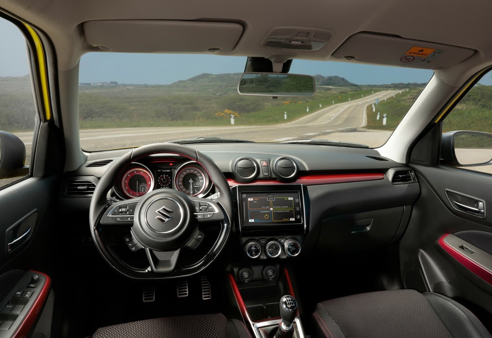 transportation, travel, car interior, motor vehicle, vehicle interior, mode of transportation, 720P, transparent, car, speedometer, indoors, day, windshield, HD Wallpaper