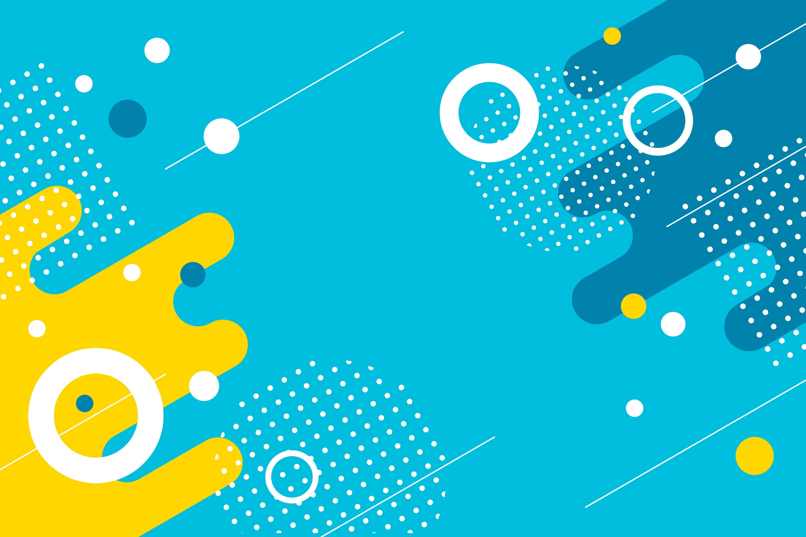 geometry, background, line, abstraction, 2K, circles, colorful, geometric, shapes, HD Wallpaper