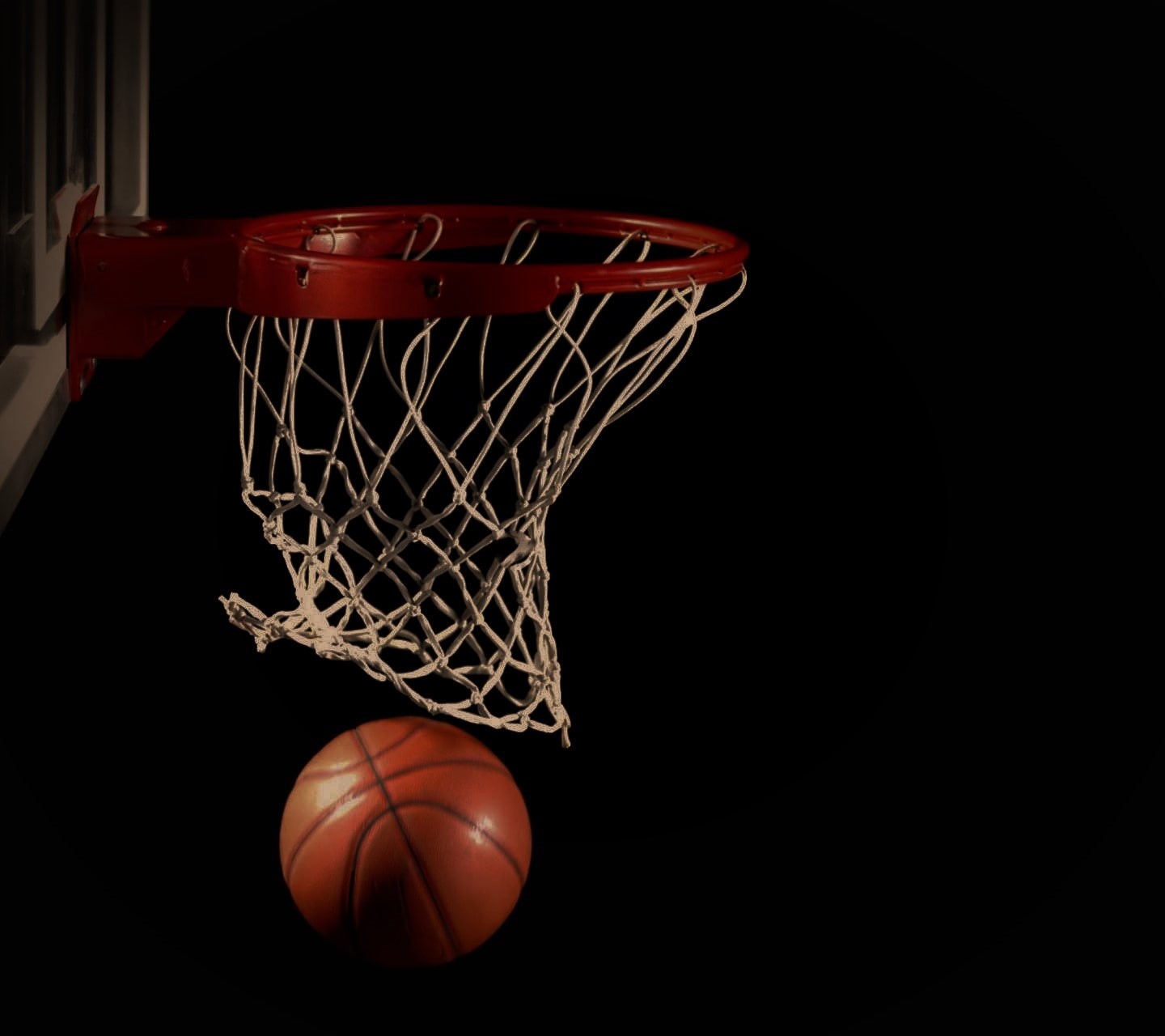 taking a shot - sport, effort, at the edge of, team sport, achievement, black background, basketball - ball, hoop, black, playing, dark, basketball uniform, HD Wallpaper