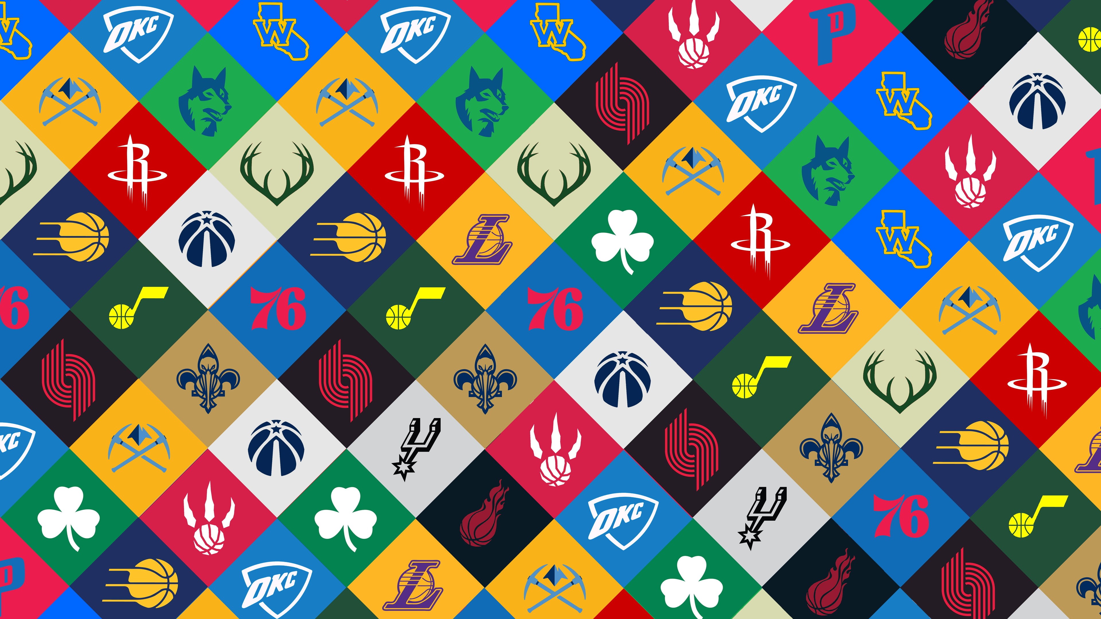 creativity, choice, geometric shape, 4K, day, western script, sports, multi colored, pattern, variation, art and craft, shape, still life, logo, large group of objects, HD Wallpaper