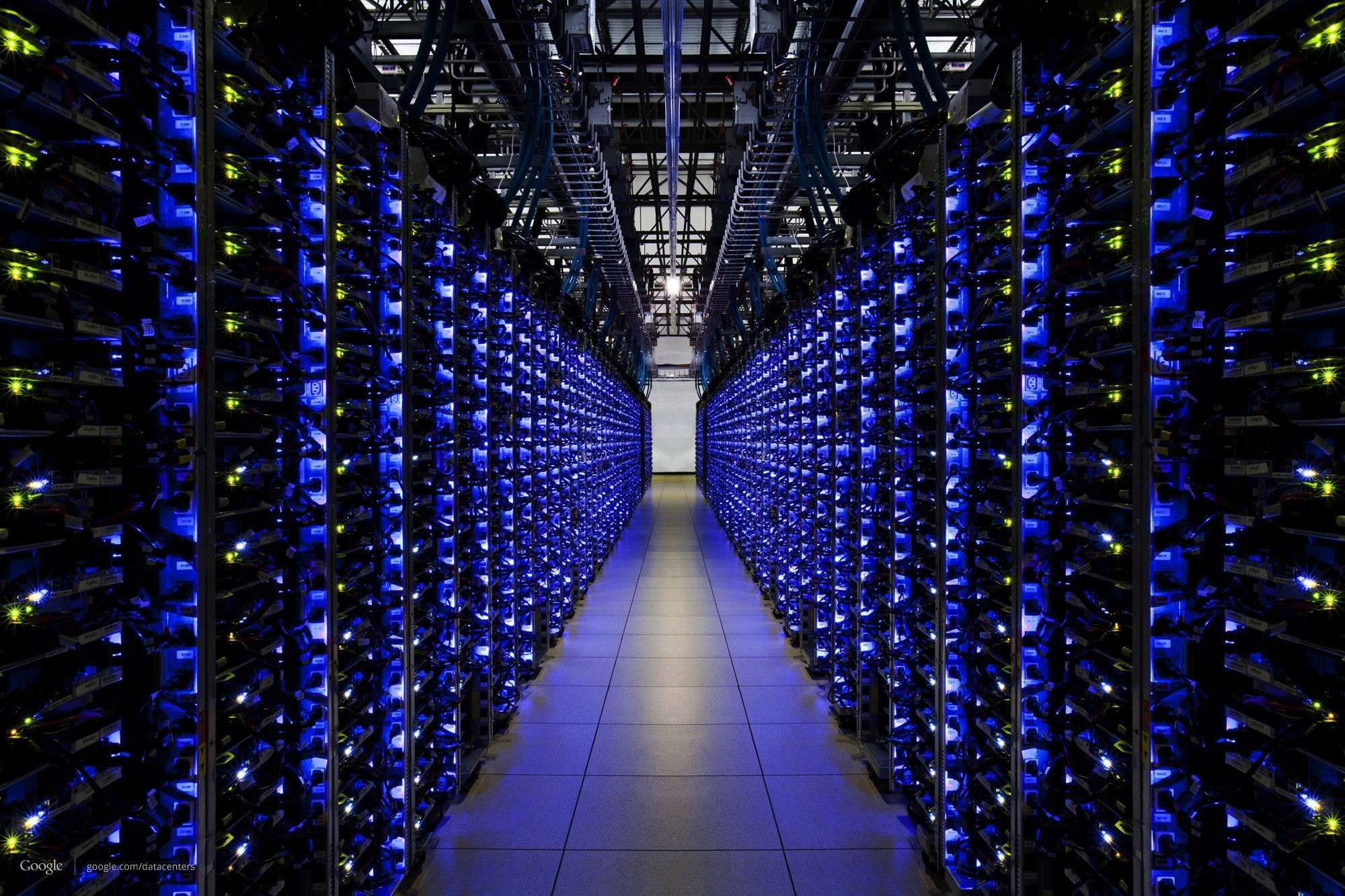 data center, server, 1080P, Google, datacenter, HD Wallpaper