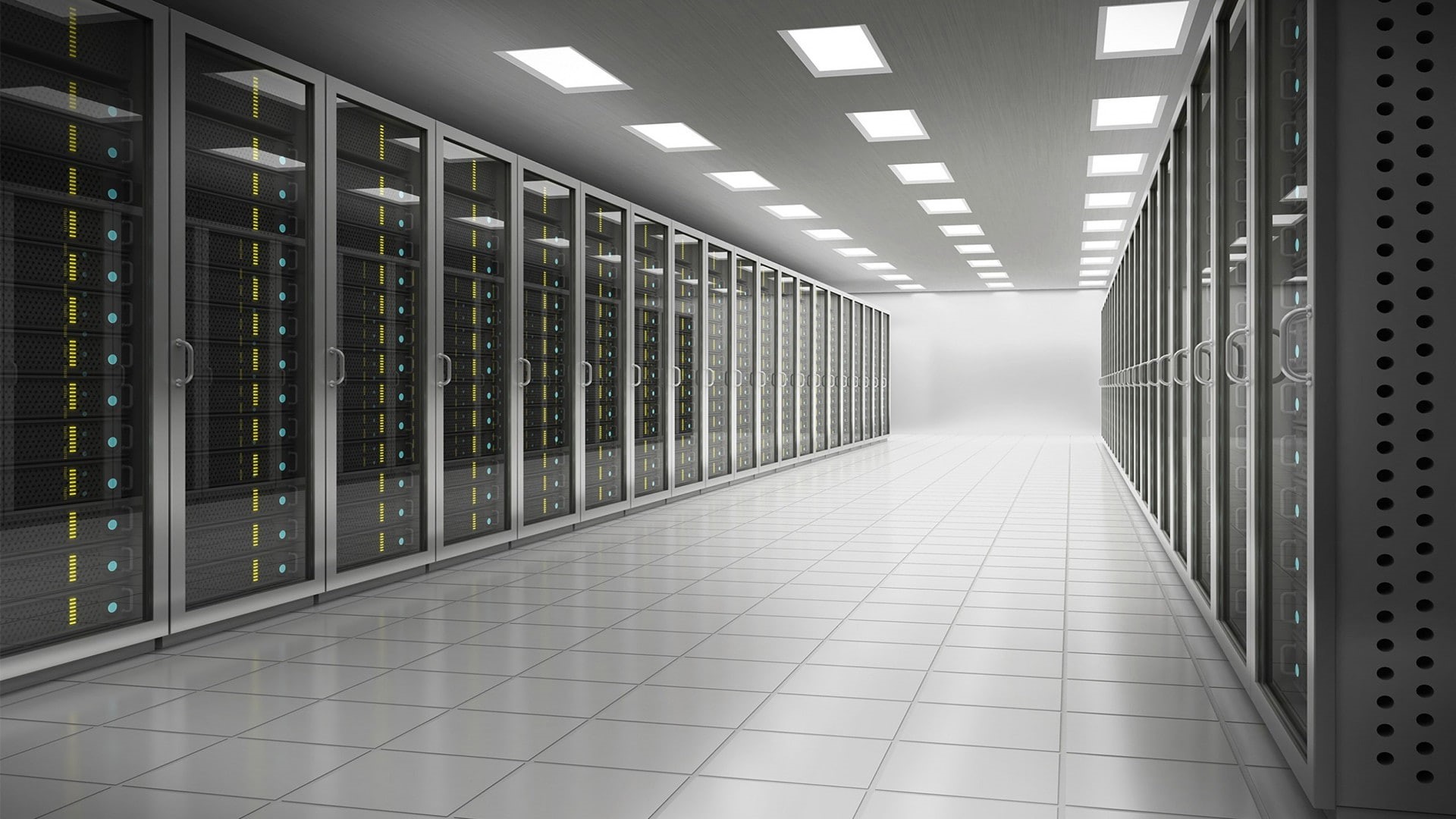 data center, server, technology, 1080P, HD Wallpaper