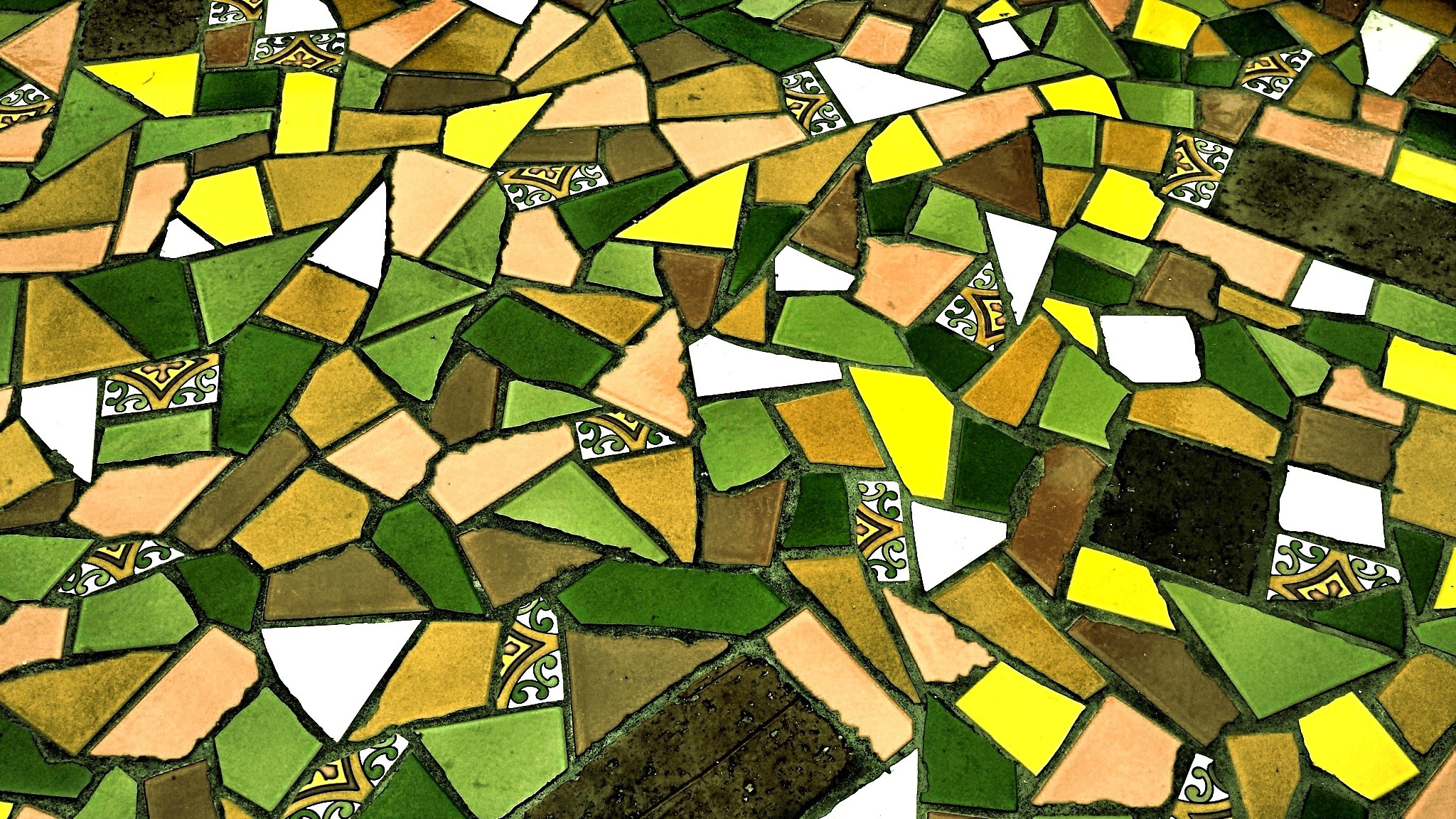 design, indoors, retro, cover, texture, green, yellow, interior, geometric, bright, backdrop, surface, directly above, pattern, natural, poster, decor, HD Wallpaper