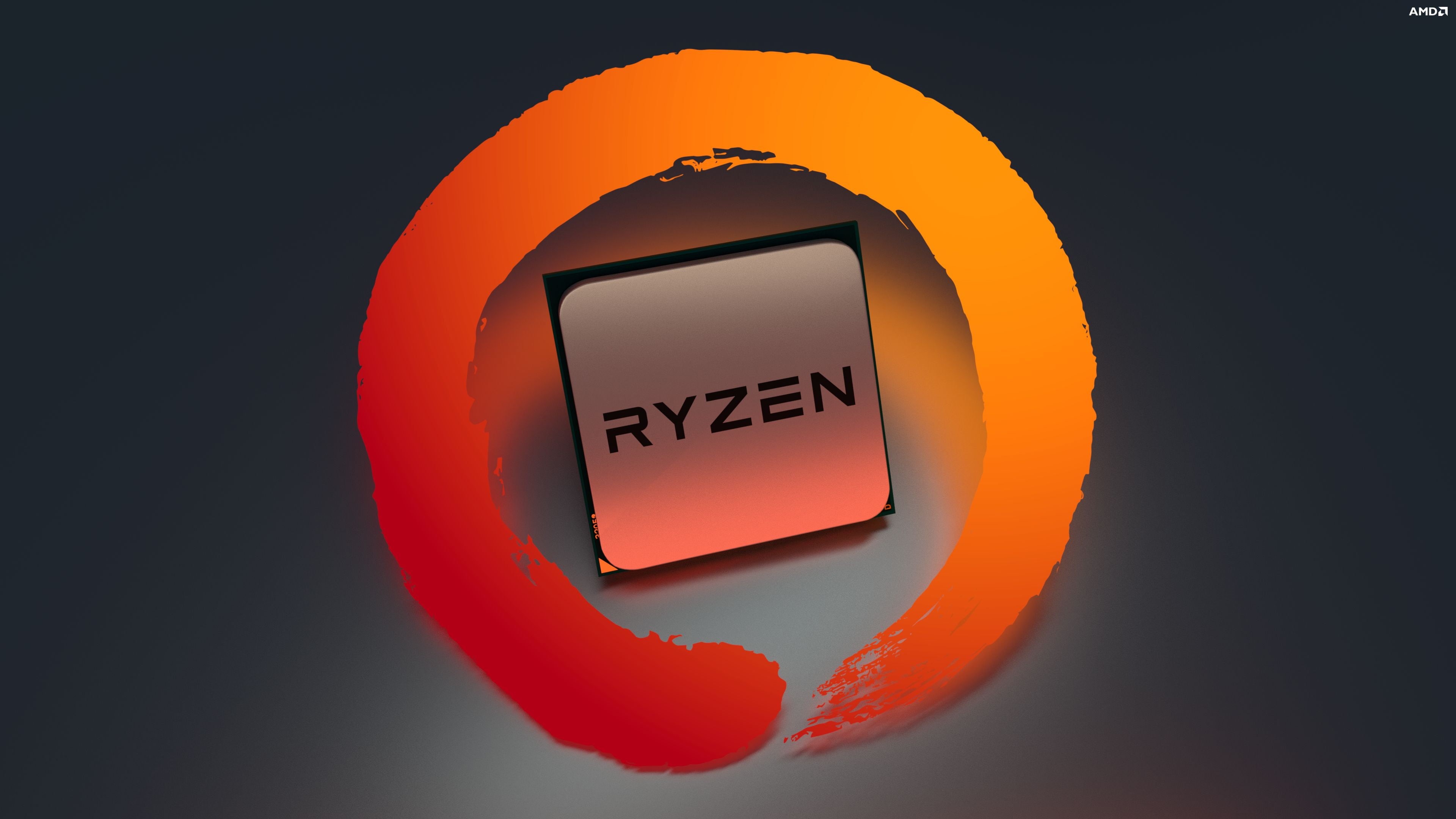 4K, Technology, AMD Ryzen, HD Wallpaper
