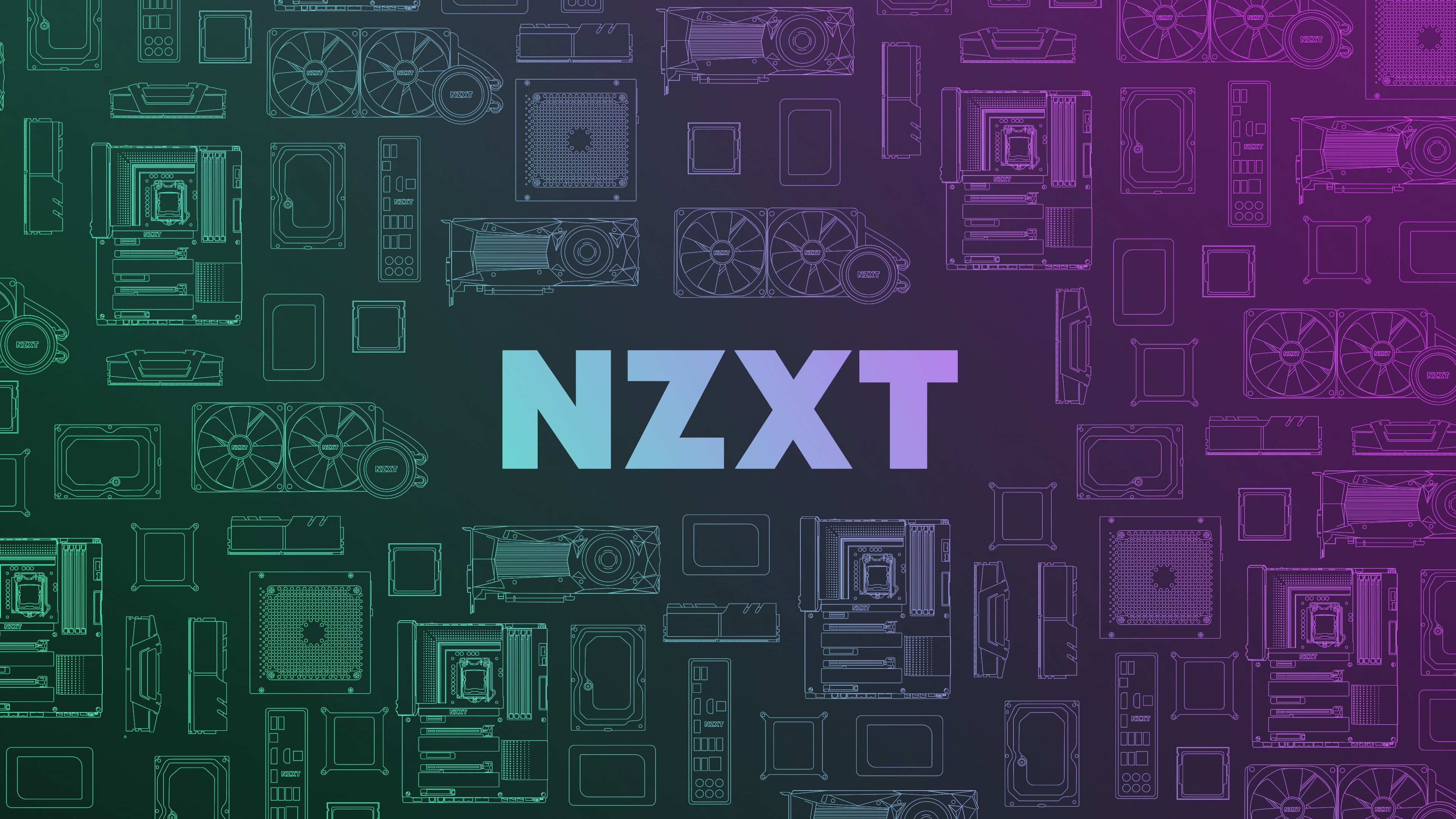 Technology, 4K, NZXT, HD Wallpaper