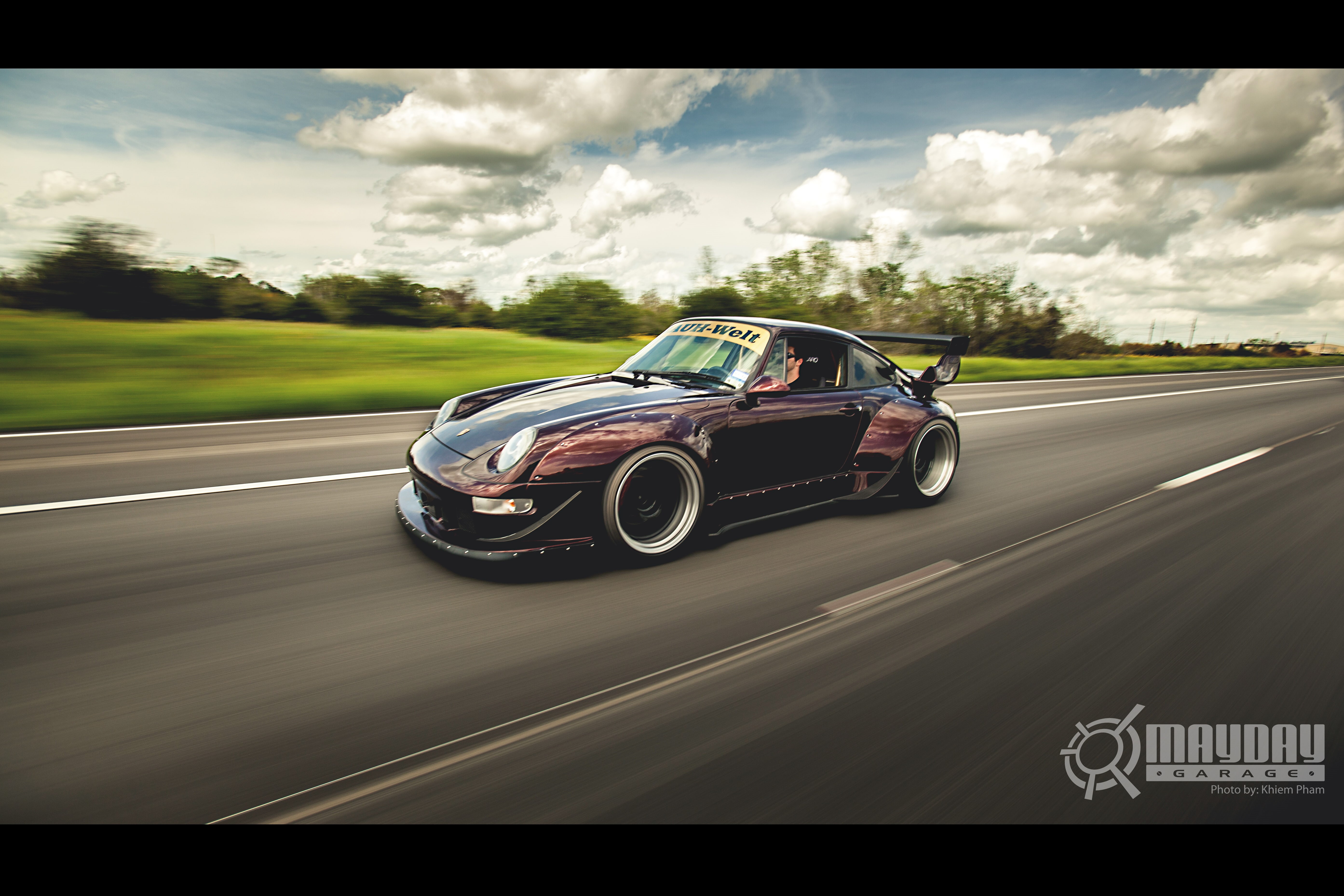 Porsche Carrera 4, 5K, RWB, car, Porsche 911 RWB, HD Wallpaper