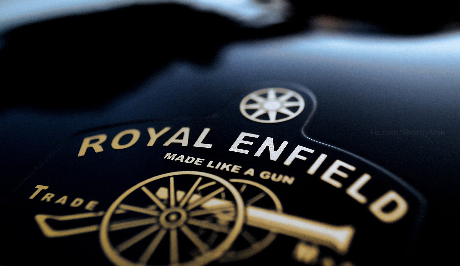 1080P, logo, Royal Enfield, macro, HD Wallpaper