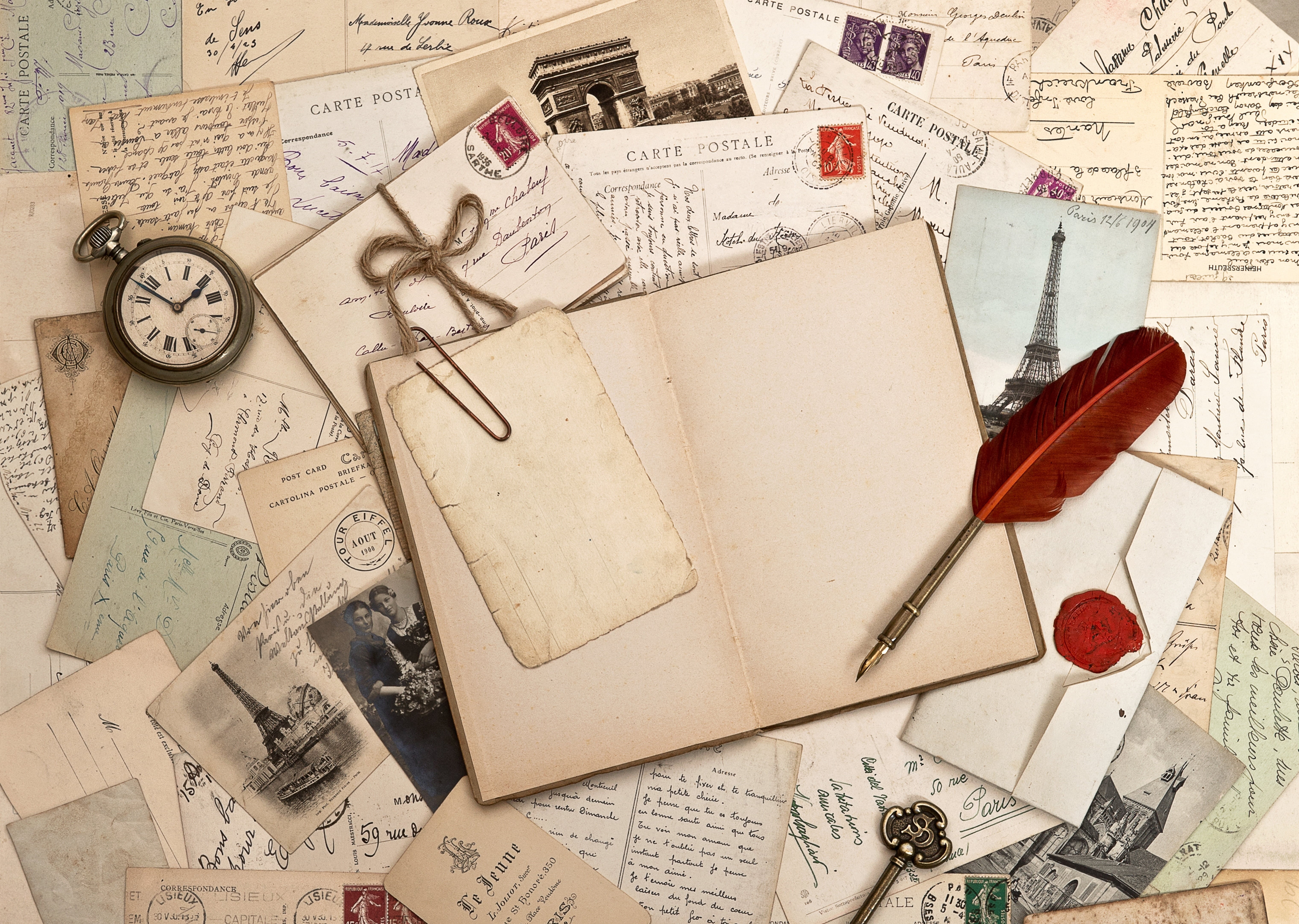 pen, retro Styled, brand, obsolete, envelope, brown, ancient, photos, stained, nostalgia, old-fashioned, communication, vintage, paper, parchment, textured, HD Wallpaper