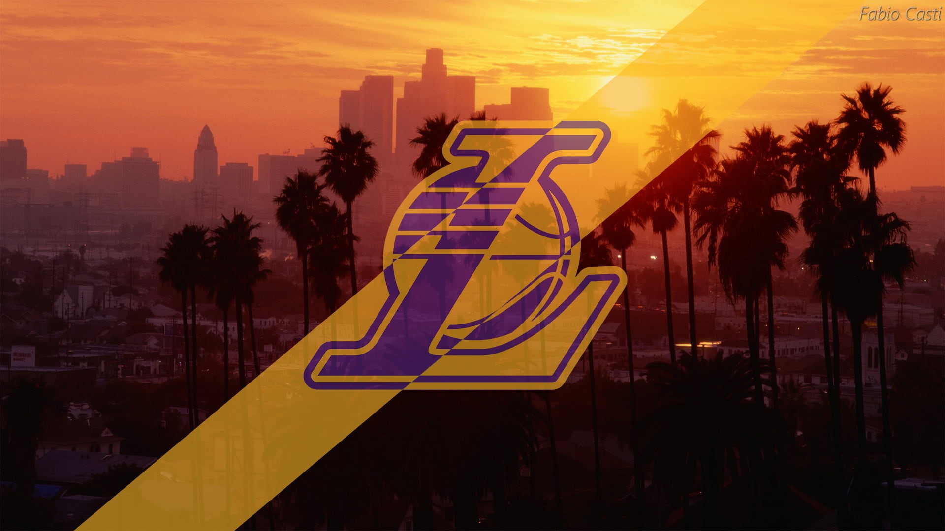 Los Angeles Lakers, 1080P, NBA, Logo, Basketball, HD Wallpaper