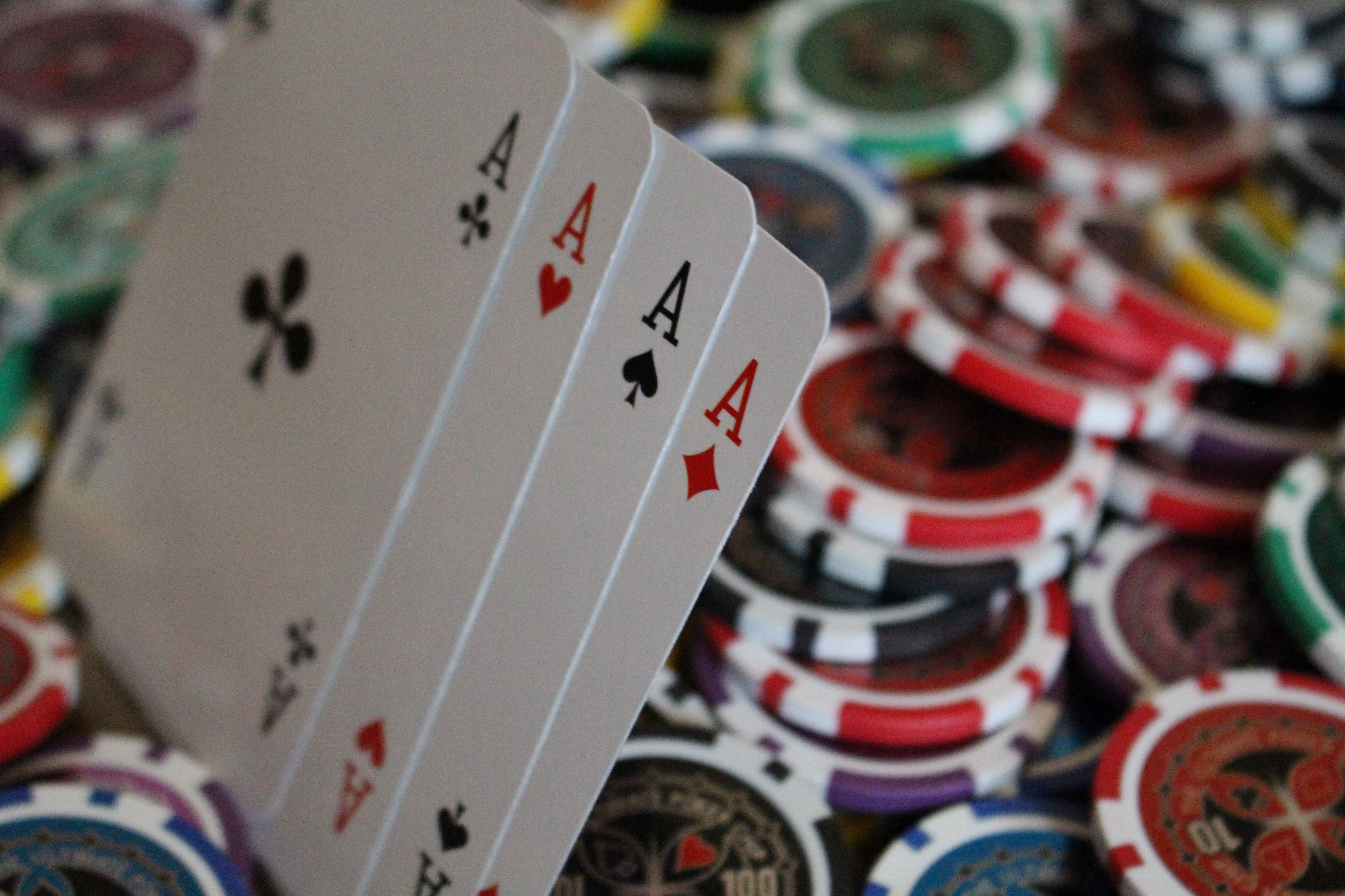 gambling chip, gold, cards, arts culture and entertainment, number, white, Poker, relaxation, Game, gambling, casino, no people, poker - card game, Color, HD Wallpaper