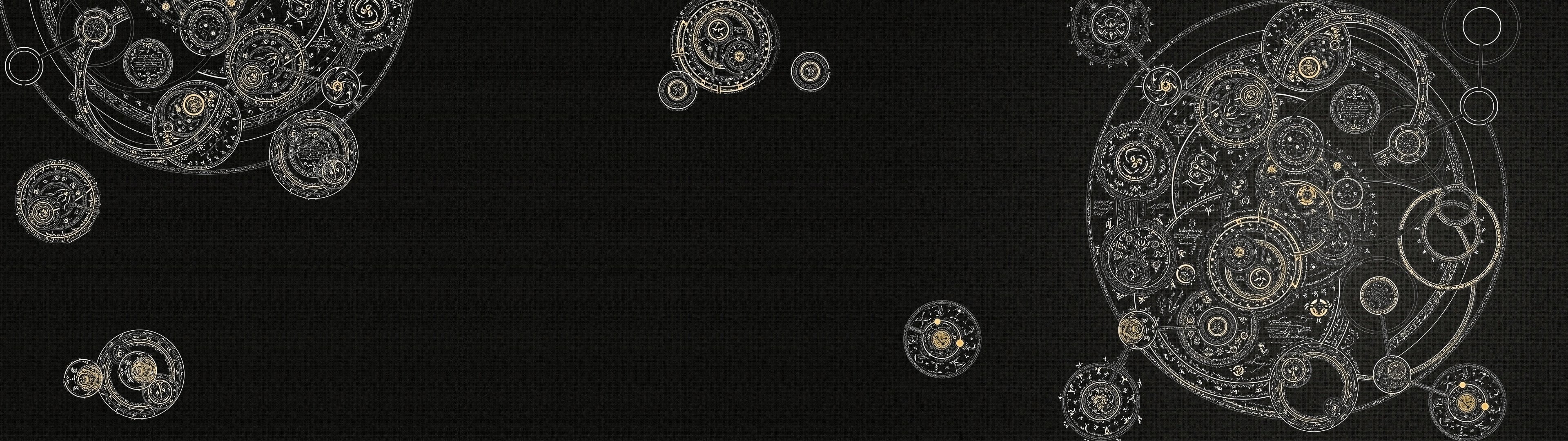 indoors, silver - metal, abstract, black color, decoration, art and craft, gray, 4K, panoramic, hanging, luxury, metal, no people, close-up, modern, black, HD Wallpaper