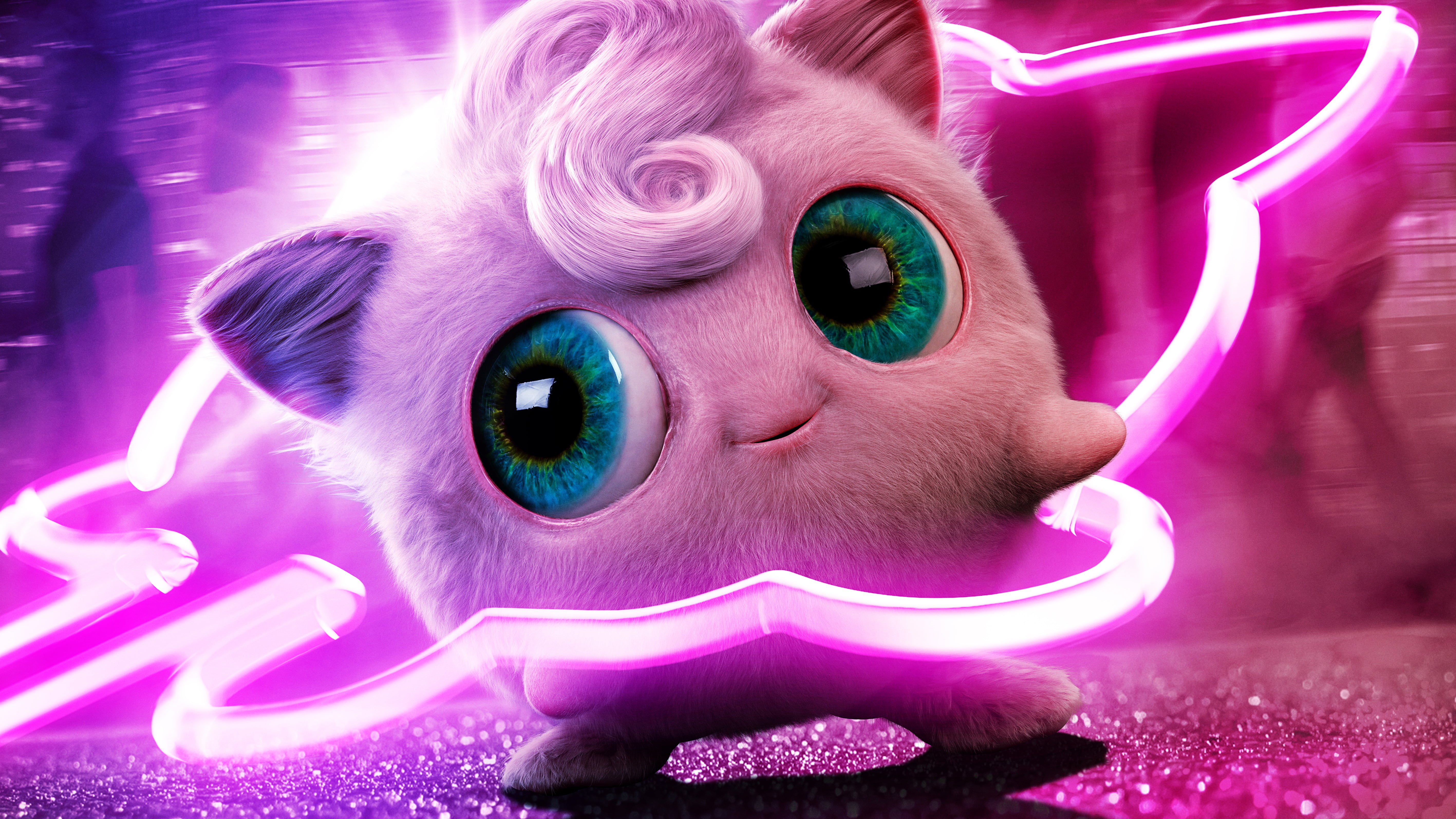 Jigglypuff (Pokémon), Pokémon Detective Pikachu, 5K, Pokémon, HD Wallpaper
