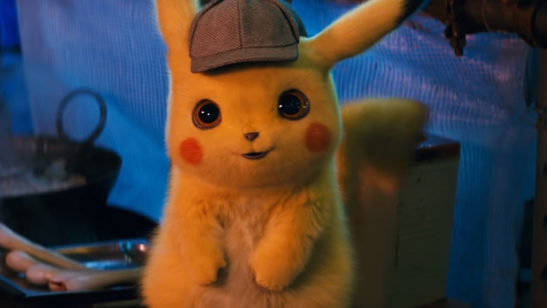 Movie, 1080P, Pikachu, Pokémon Detective Pikachu, HD Wallpaper