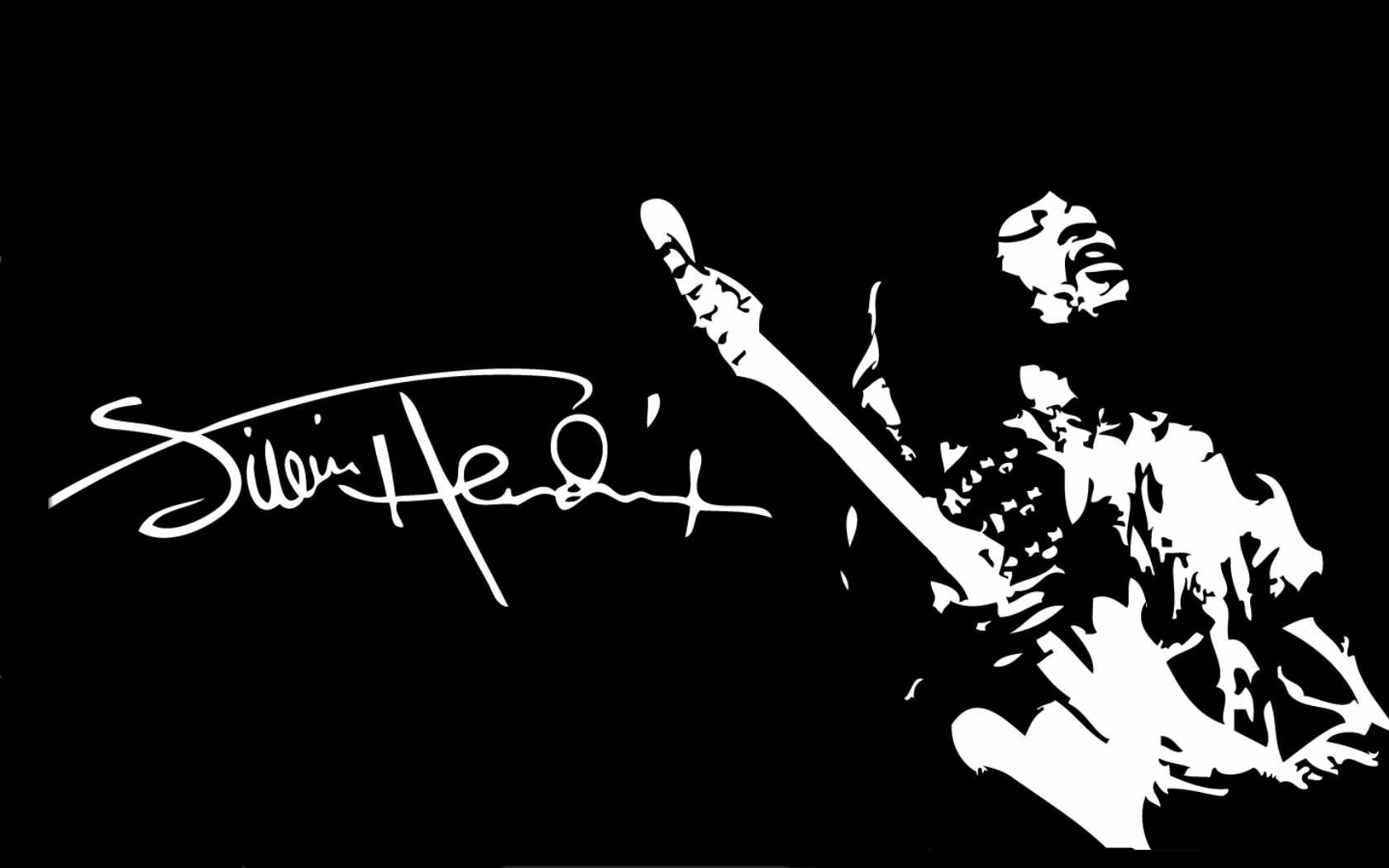 Jimi Hendrix, hendrix, Singers, jimi, 720P, artwork, stencil, HD Wallpaper