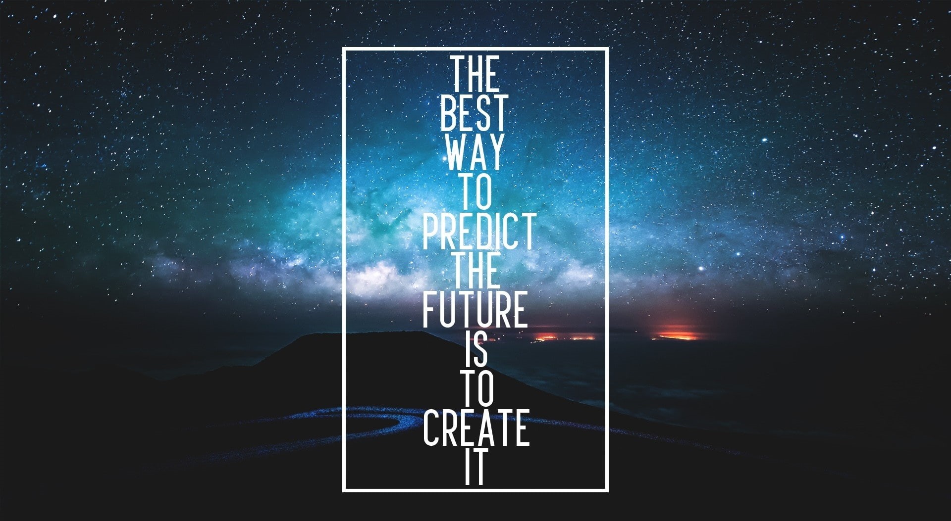 background, blue, text, astronomy, no people, galaxy, 1080P, neon, illuminated, long exposure, Quote, space, communication, glowing, technology, night, HD Wallpaper