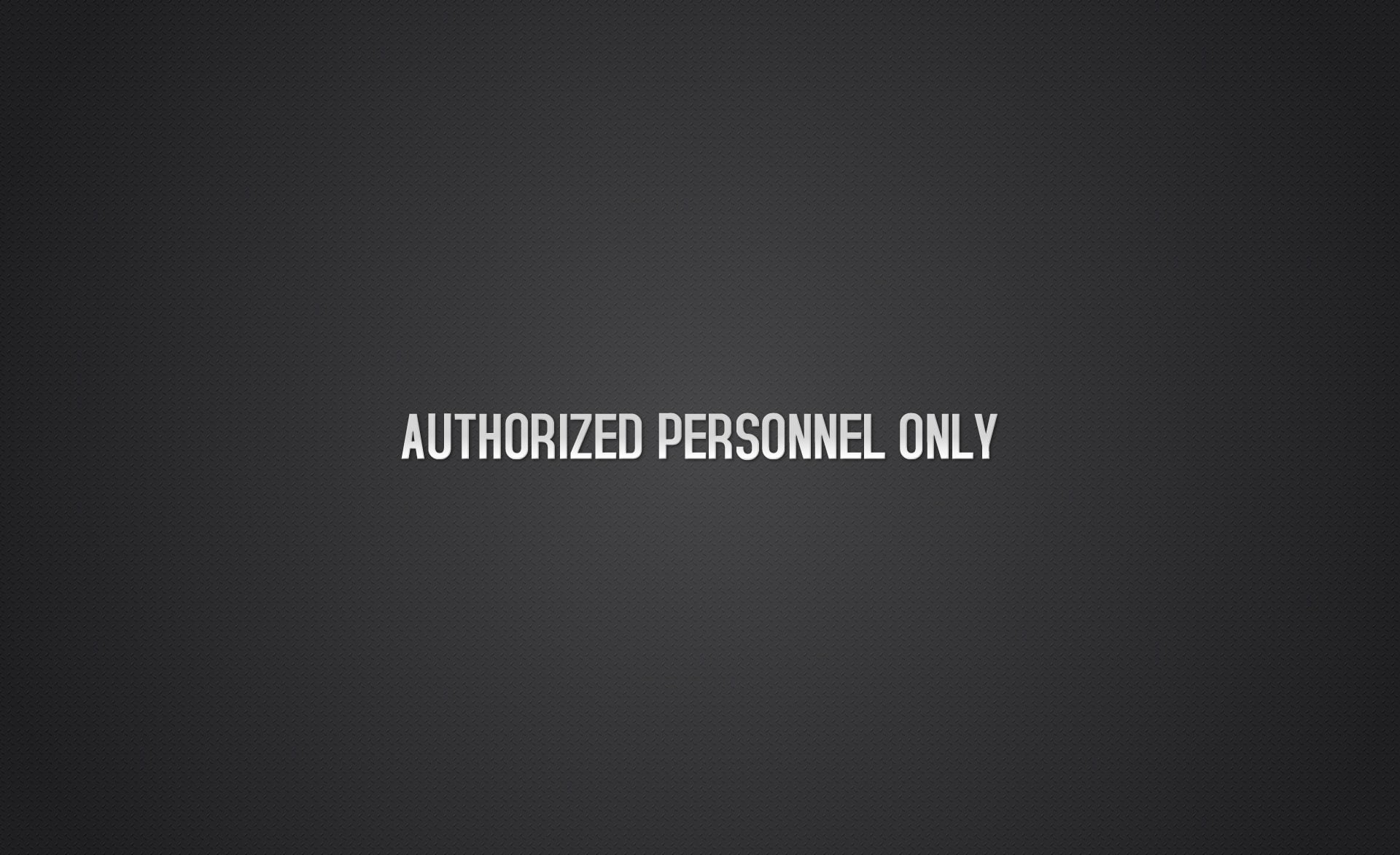 Personnel, Artistic, Typography, Authorized, 1080P, Only, HD Wallpaper