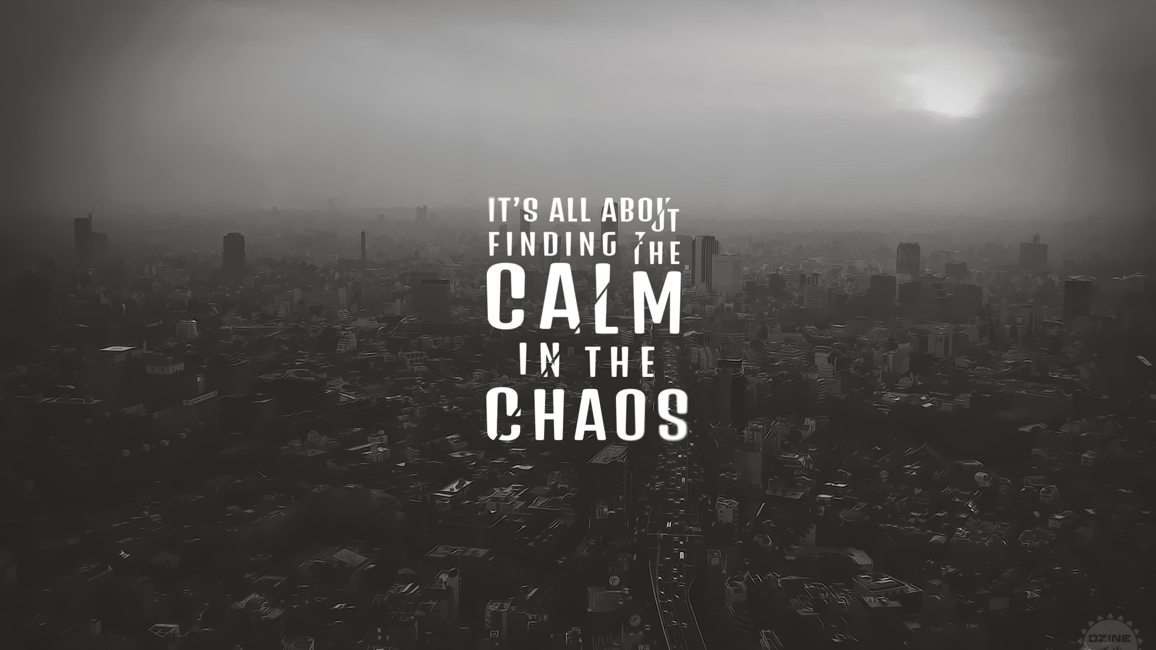 chaos, 4K, calm, HD Wallpaper