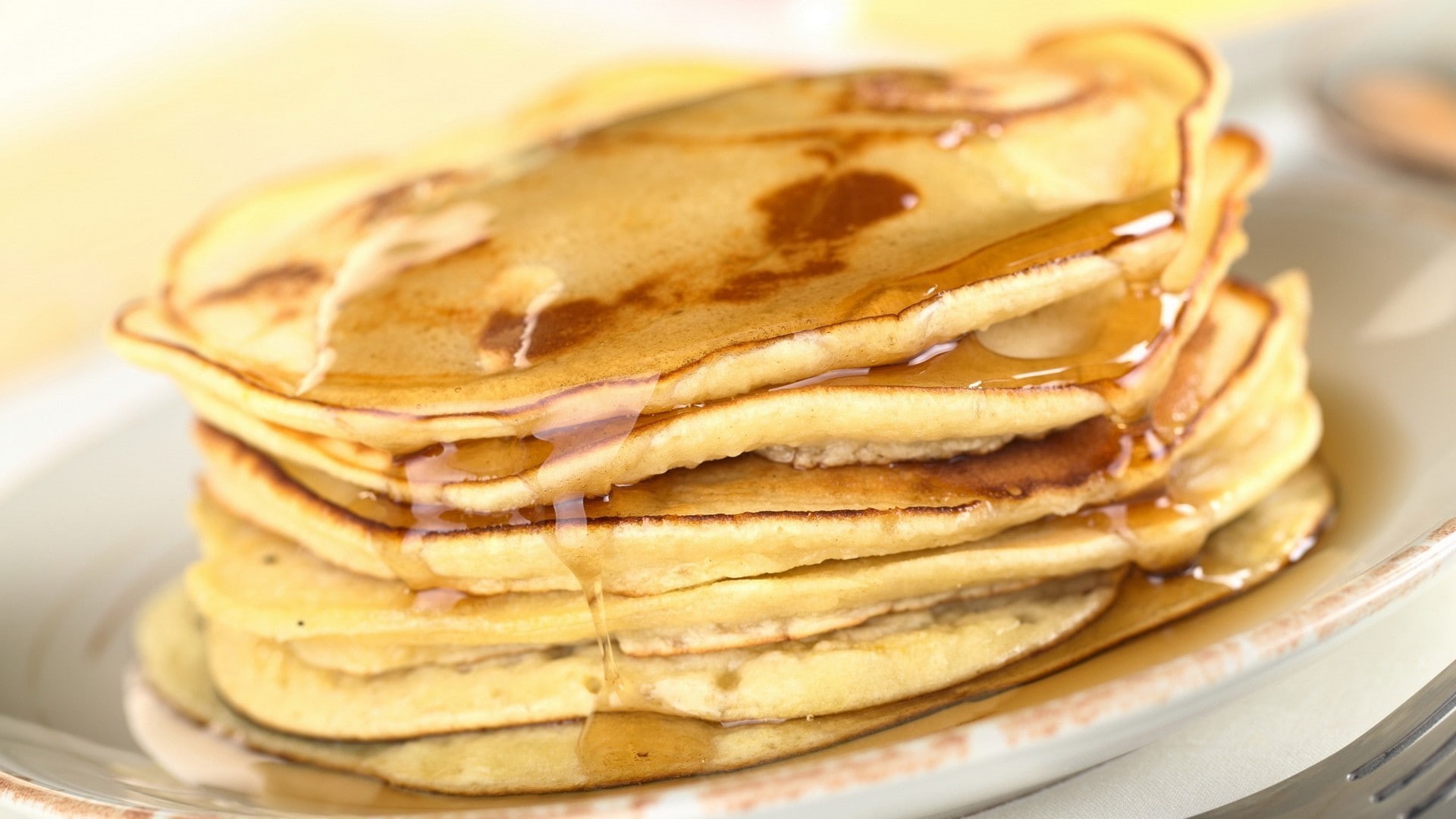 breakfast, pancakes, 1080P, food, HD Wallpaper