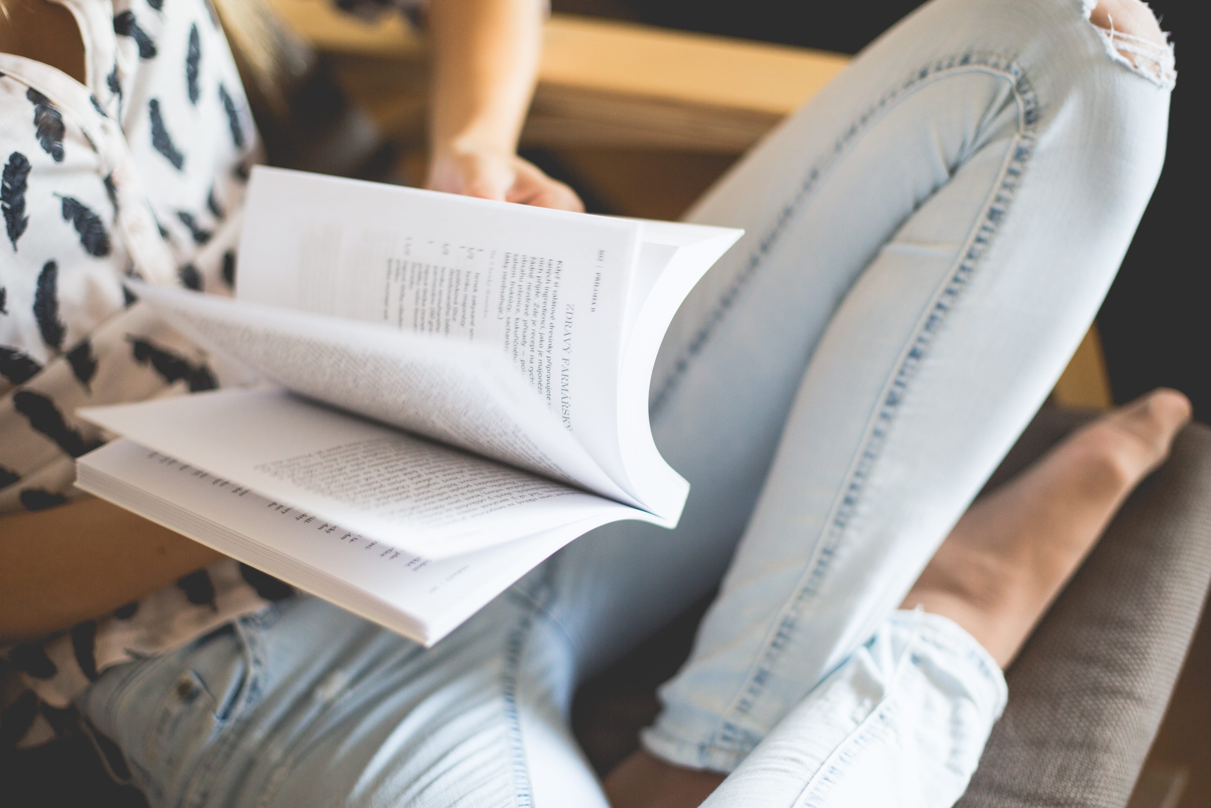 occupation, high angle view, indoors, relax, holding, females, one Person, books, women, woman, girl, document, sitting, education, caucasian Ethnicity, HD Wallpaper