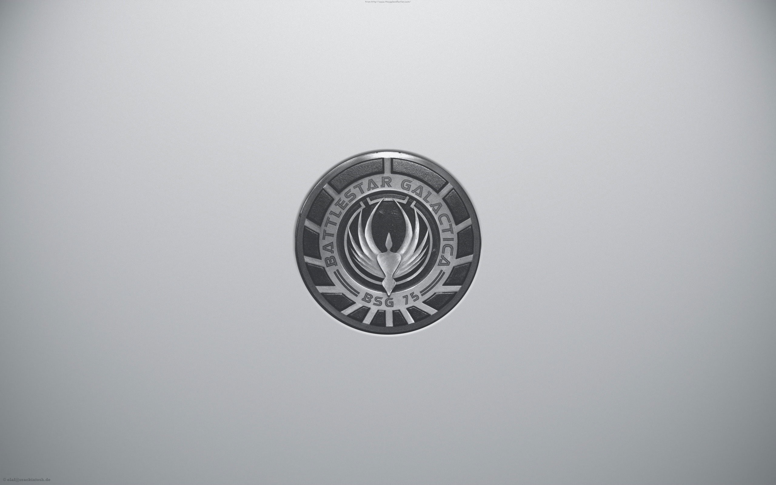 tv series, TV, 2K, gray background, NBC, logo, poster, Battlestar Galactica, HD Wallpaper
