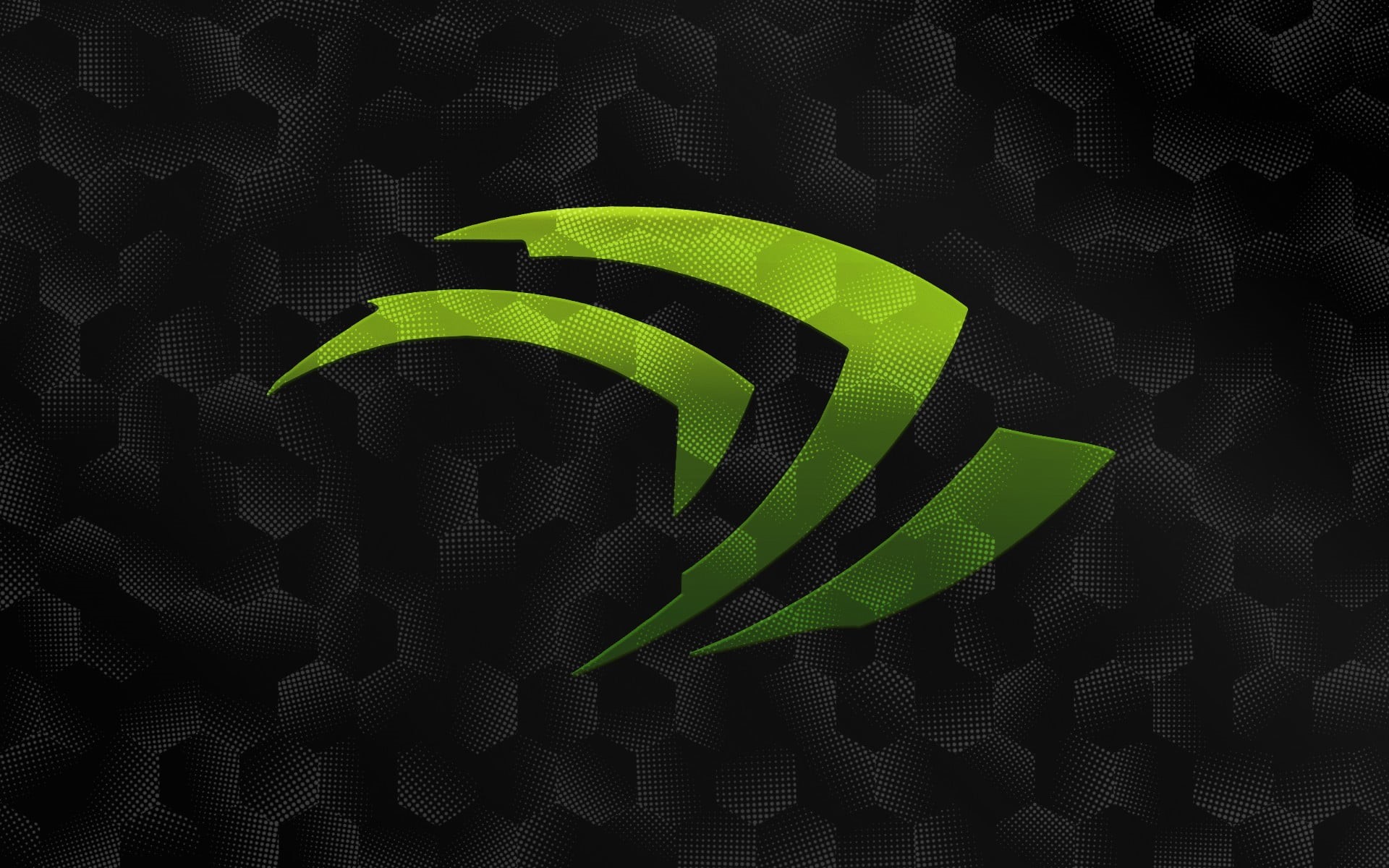 1080P, close-up, geometric shape, connection, logo, backgrounds, full frame, no people, computer crime, black color, computer, Nvidia, symbol, pattern, HD Wallpaper
